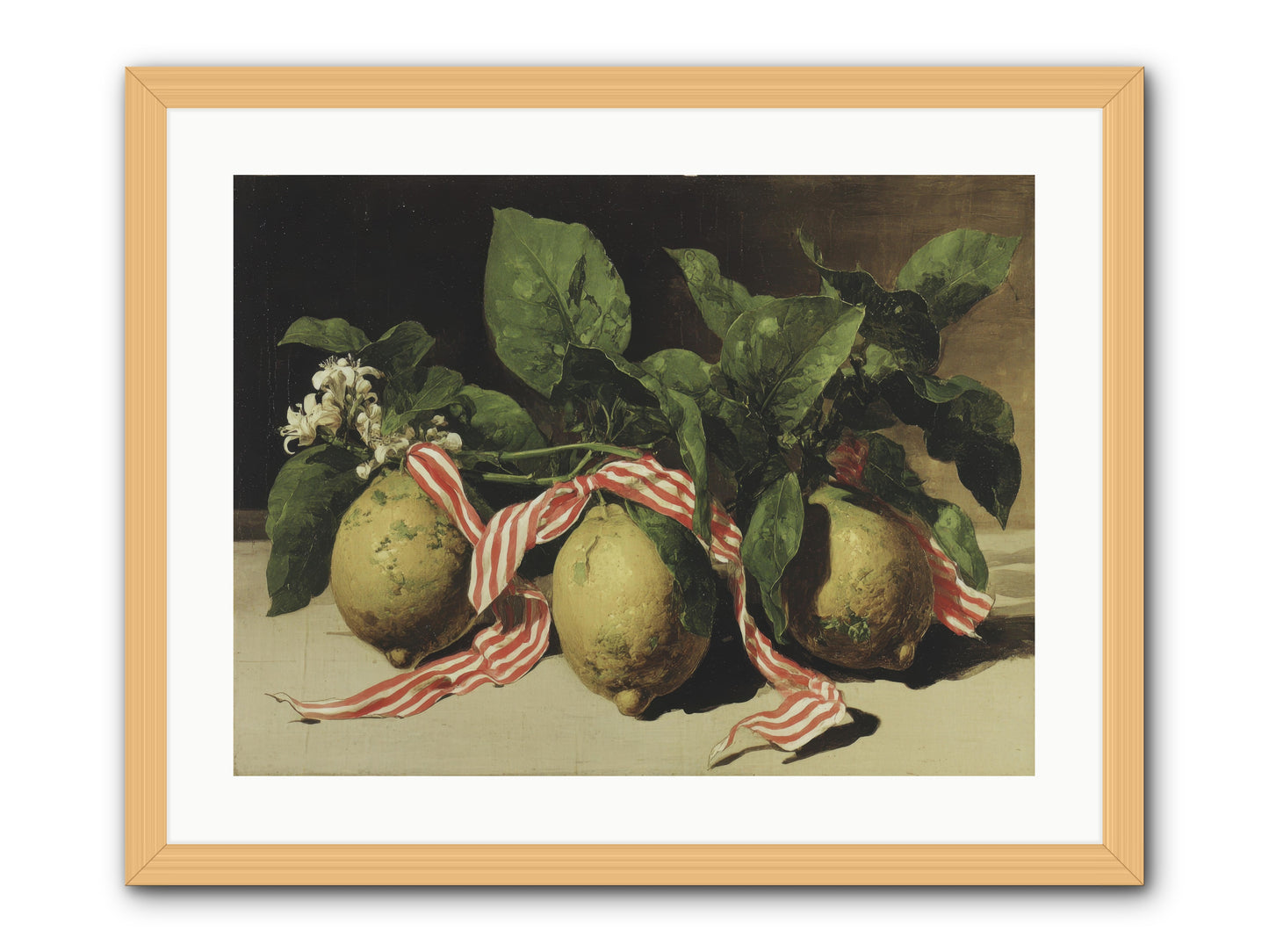 Moonlight at Mallow House -- Framed Print - Natural 24x18