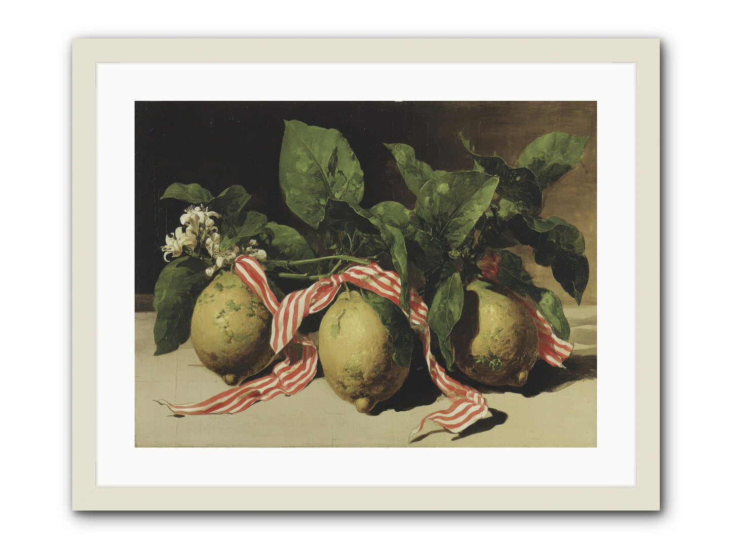Moonlight at Mallow House -- Framed Print - White 24x18