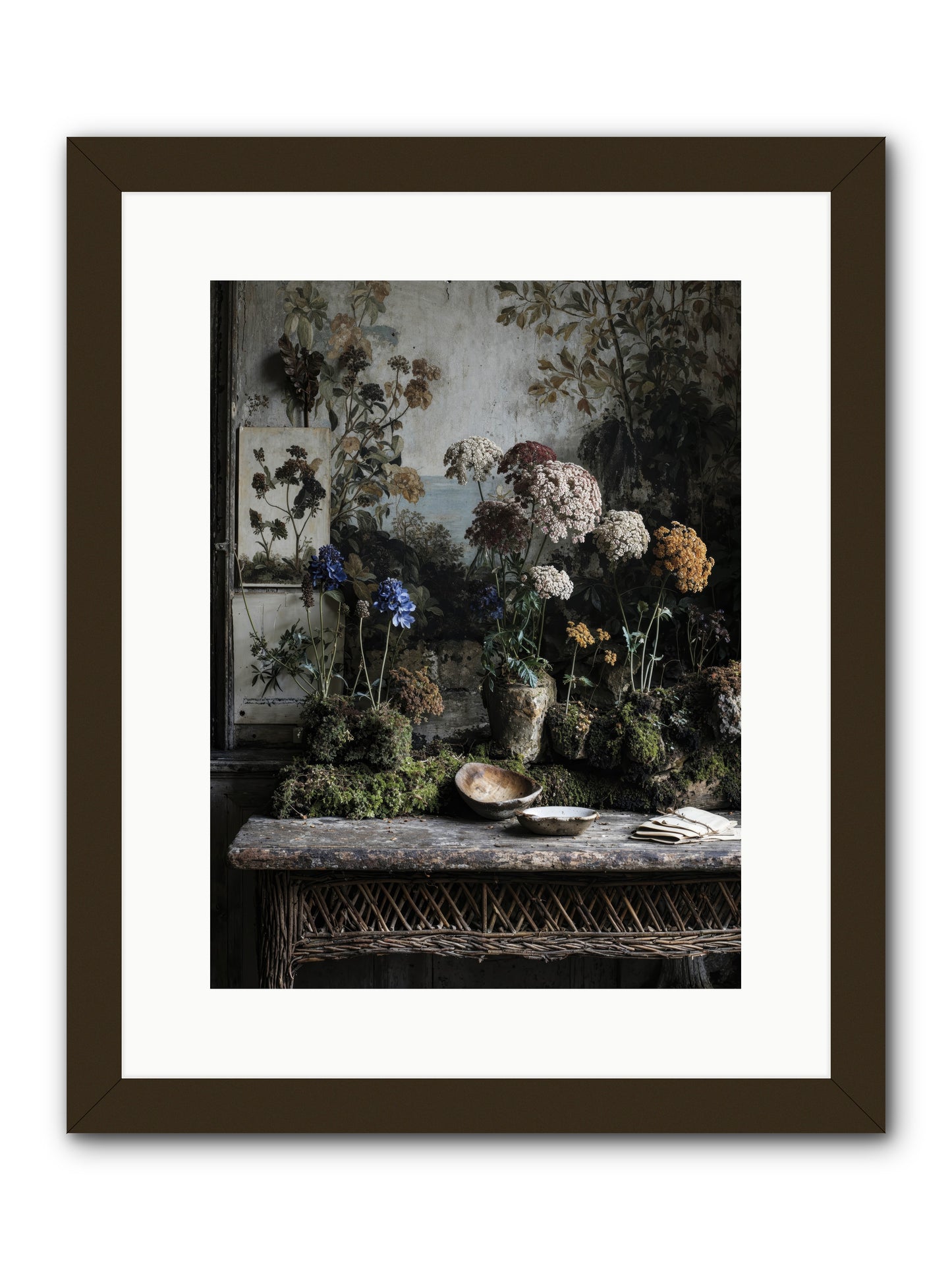 Moonlit Dreams -- Framed Print - Black 12x16