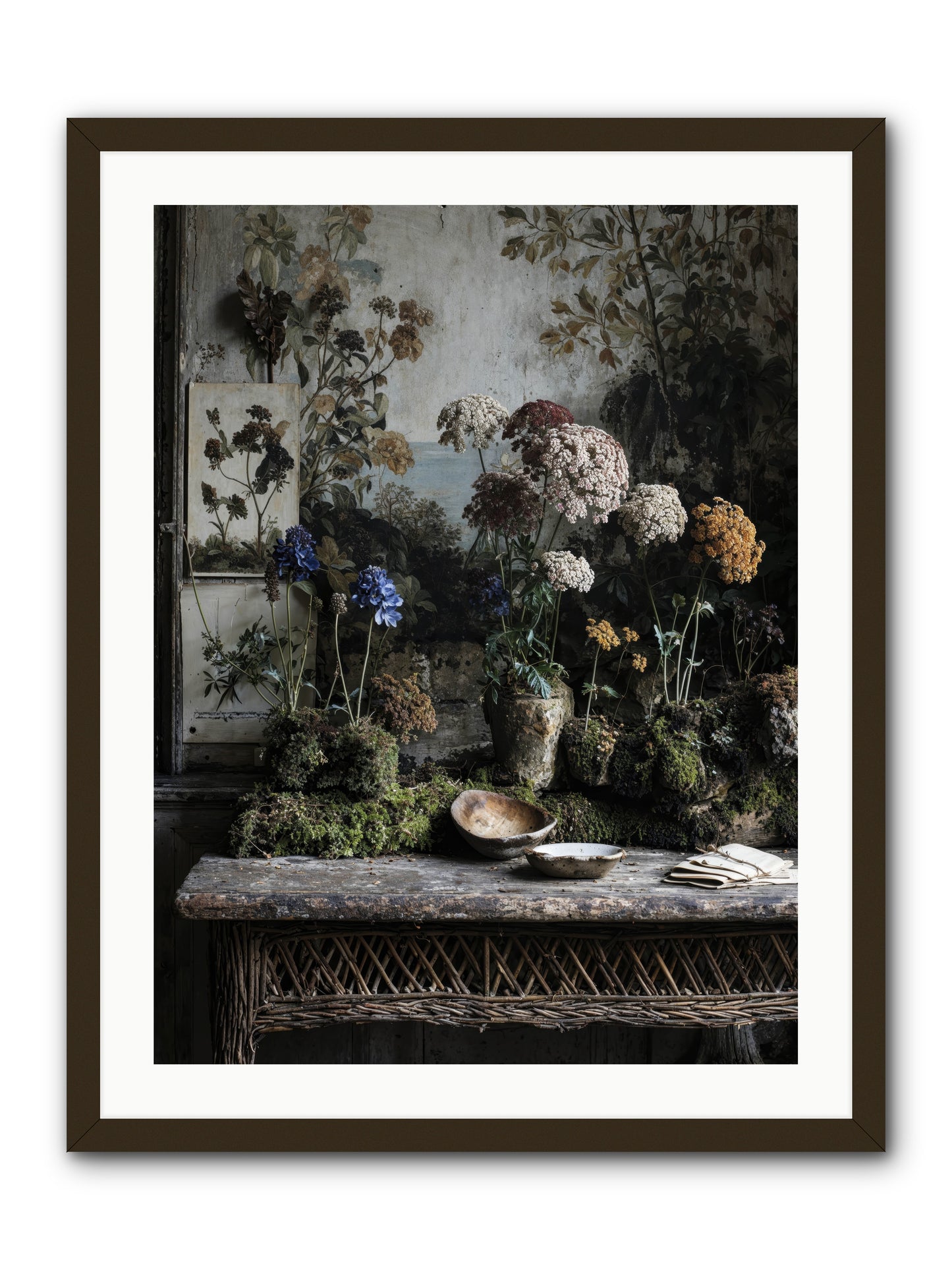 Moonlit Dreams -- Framed Print - Black 24x32