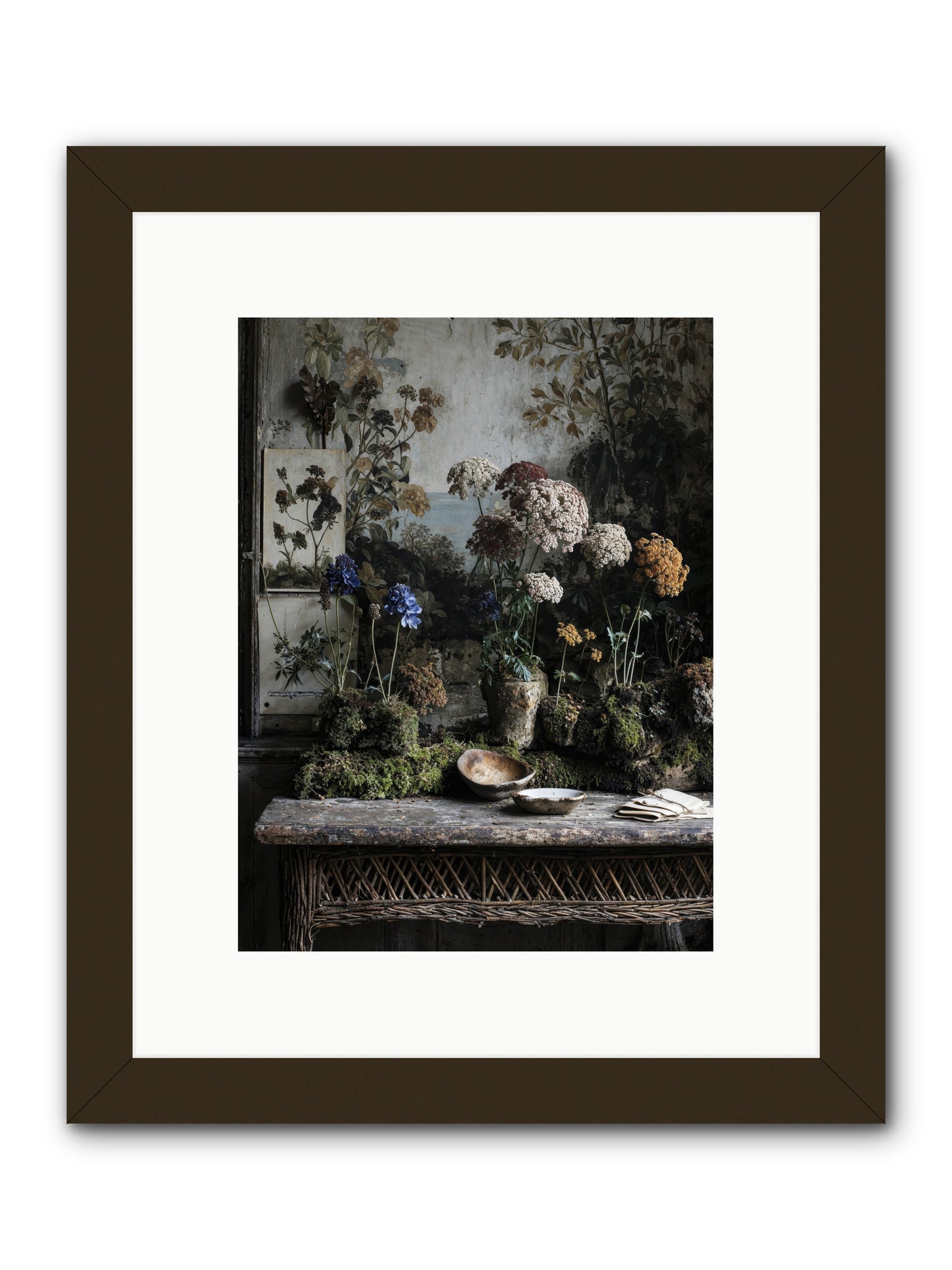 Moonlit Dreams -- Framed Print - Black 9x12