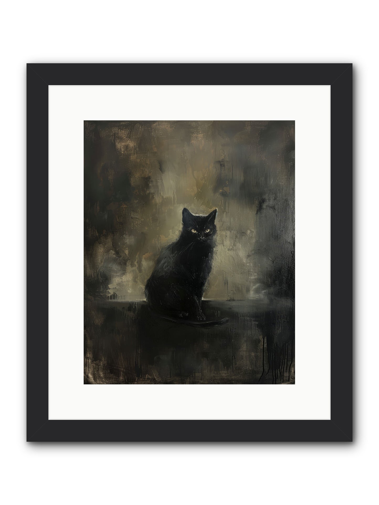 Moonlit Enchantress — Moonlit-Enchantress-12x15-Framed-Print-Black.jpg