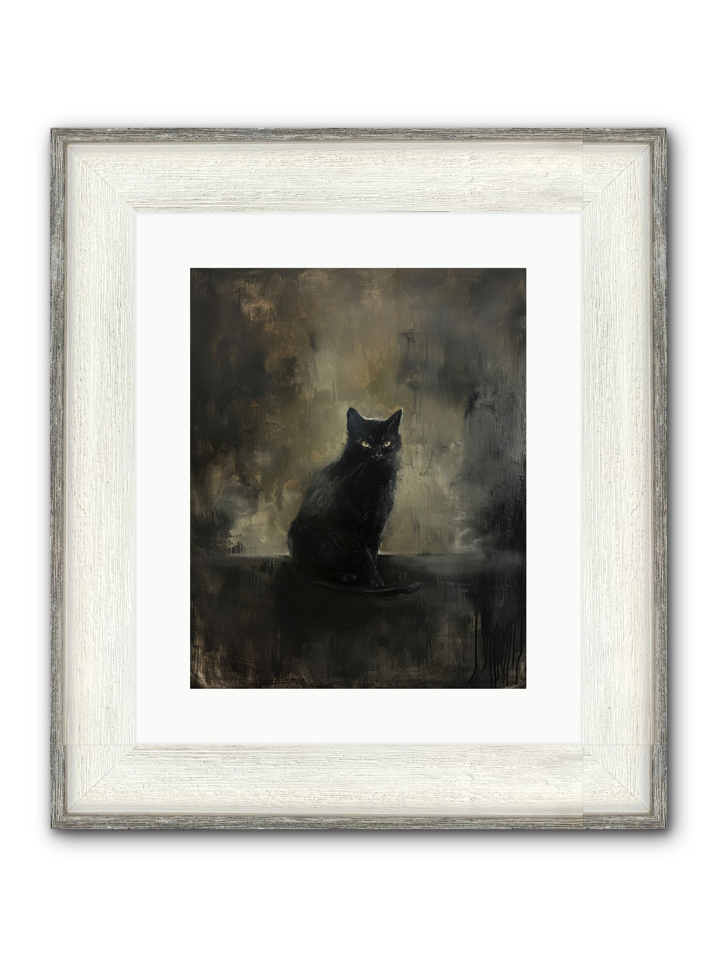 Moonlit Enchantress — Moonlit-Enchantress-12x15-Framed-Print-Driftwood-White.jpg
