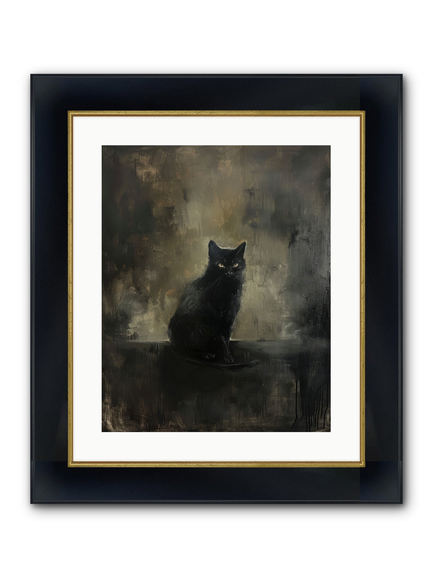 Moonlit Enchantress — Moonlit-Enchantress-16x20-Framed-Print-Wide-Black-w-Gold.jpg