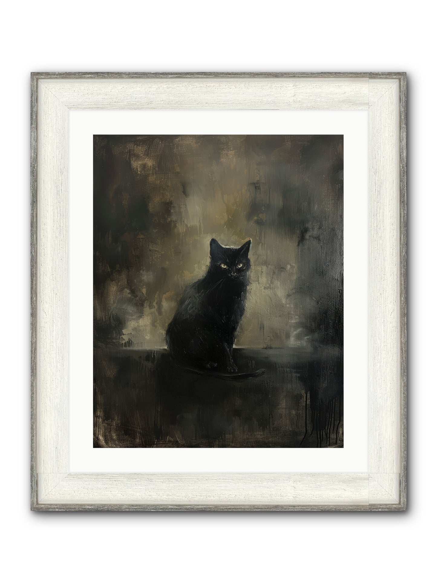 Moonlit Enchantress — Moonlit-Enchantress-20x25-Framed-Print-Driftwood-White.jpg