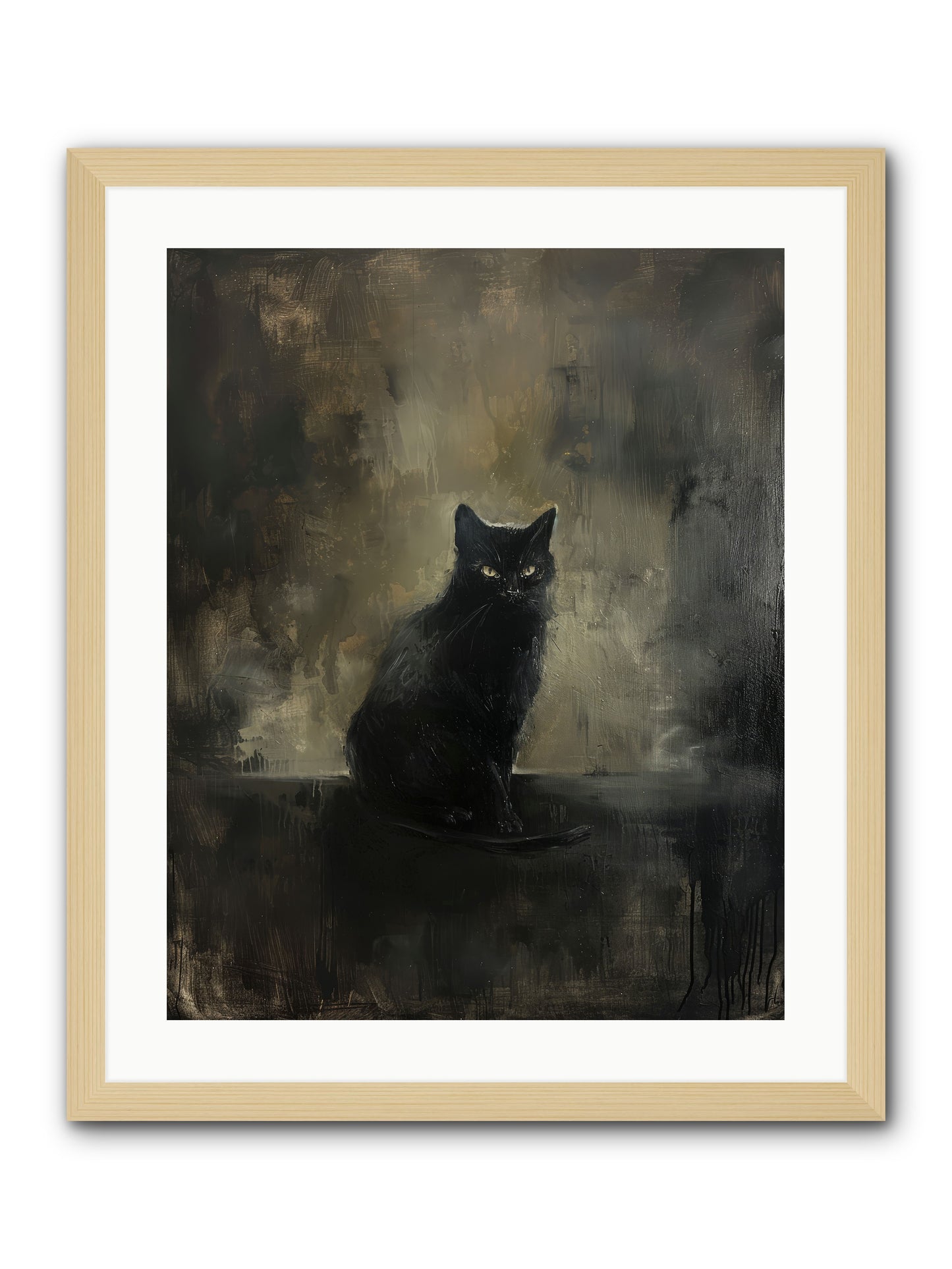 Moonlit Enchantress — Moonlit-Enchantress-20x25-Framed-Print-Natural.jpg