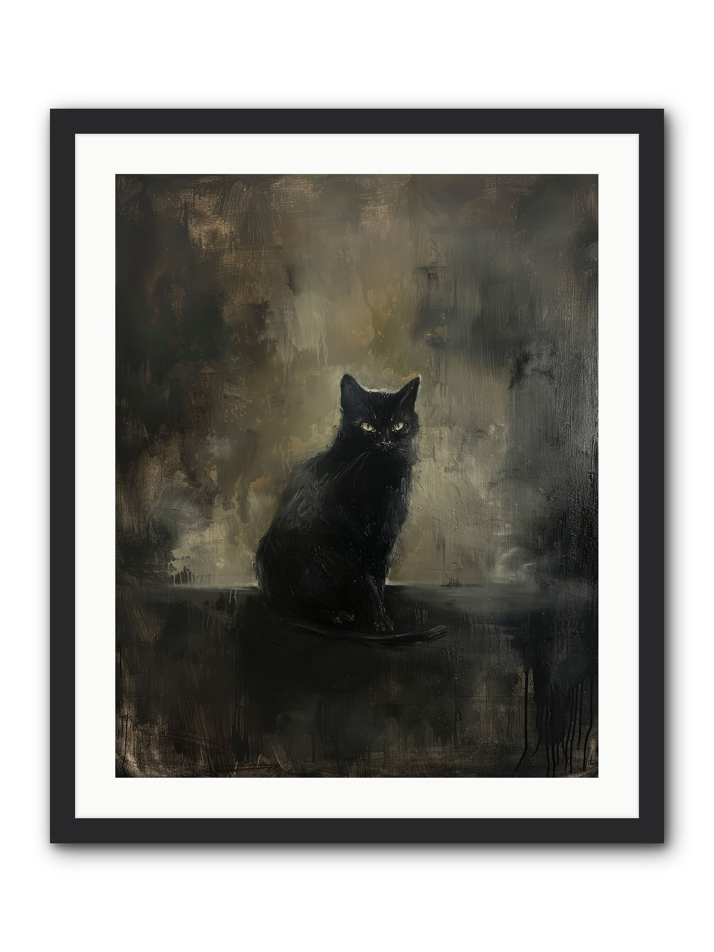 Moonlit Enchantress — Moonlit-Enchantress-24x30-Framed-Print-Black.jpg