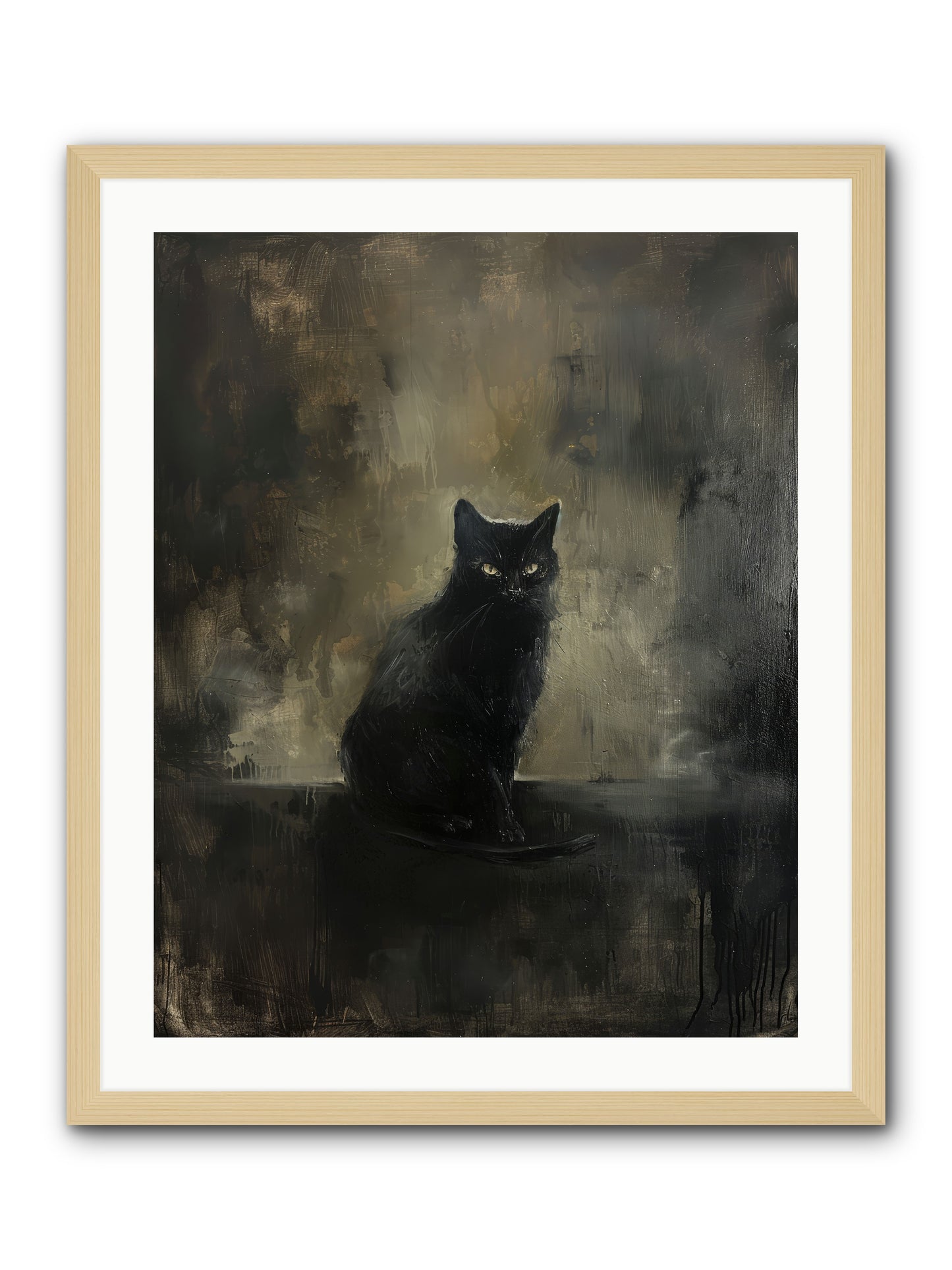 Moonlit Enchantress — Moonlit-Enchantress-24x30-Framed-Print-Natural.jpg