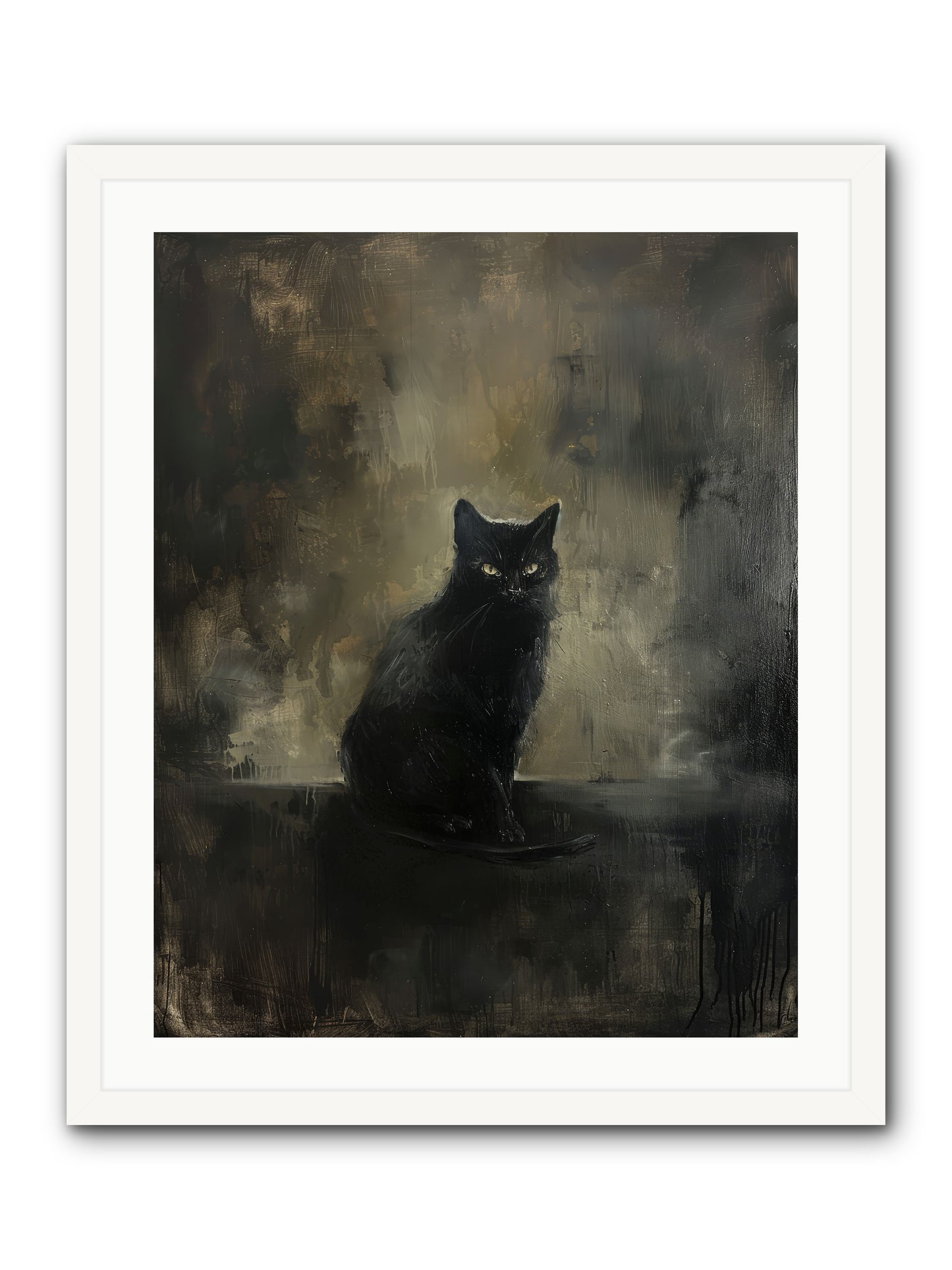 Moonlit Enchantress — Moonlit-Enchantress-24x30-Framed-Print-White.jpg