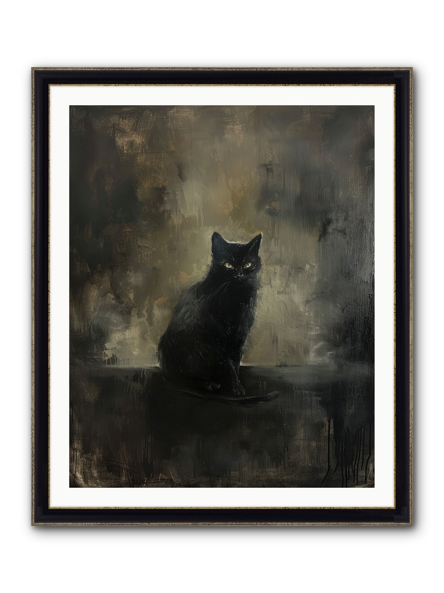 Moonlit Enchantress — Moonlit-Enchantress-32x40-Framed-Print-Black-Gold.jpg