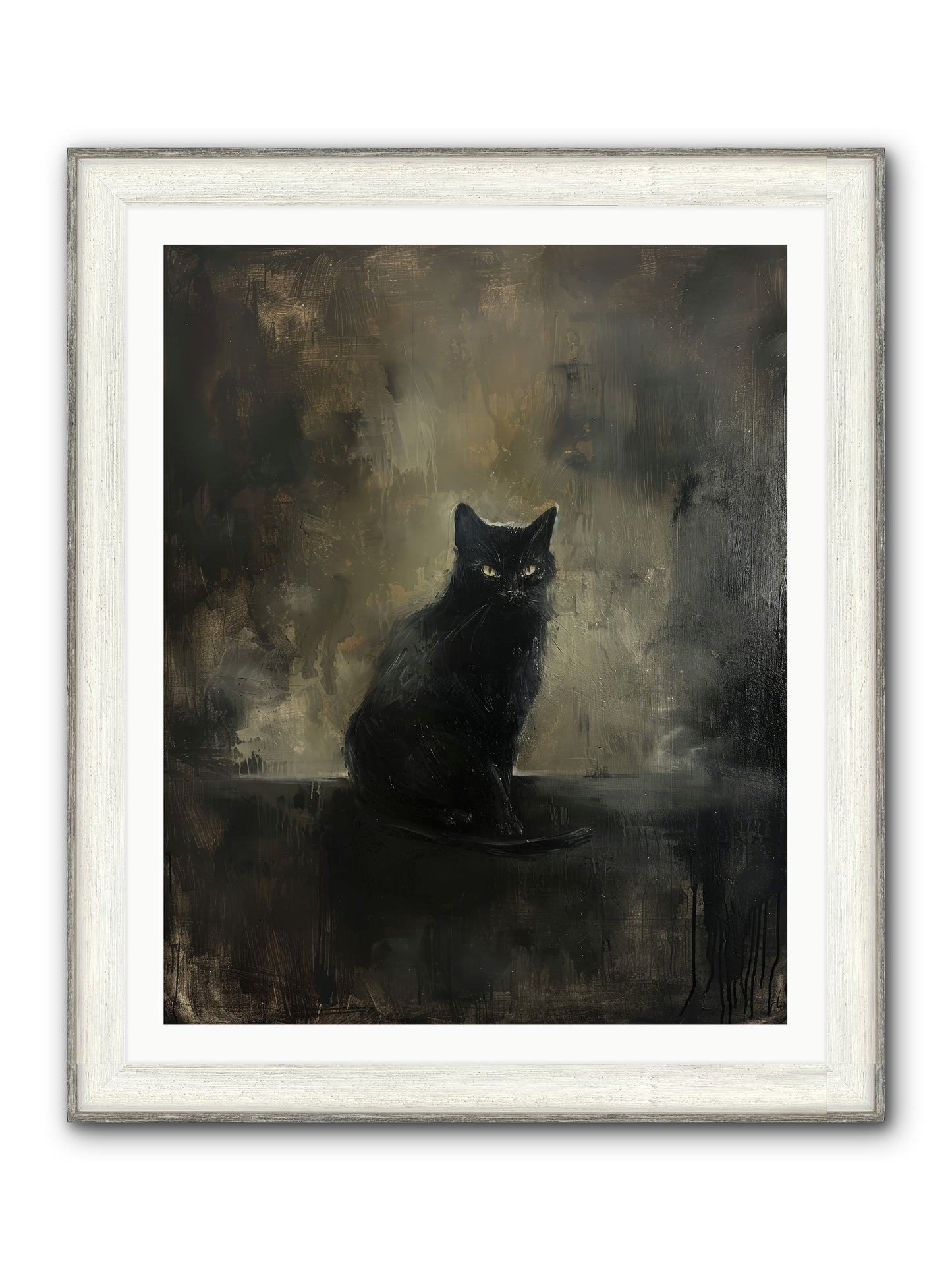 Moonlit Enchantress — Moonlit-Enchantress-32x40-Framed-Print-Driftwood-White.jpg