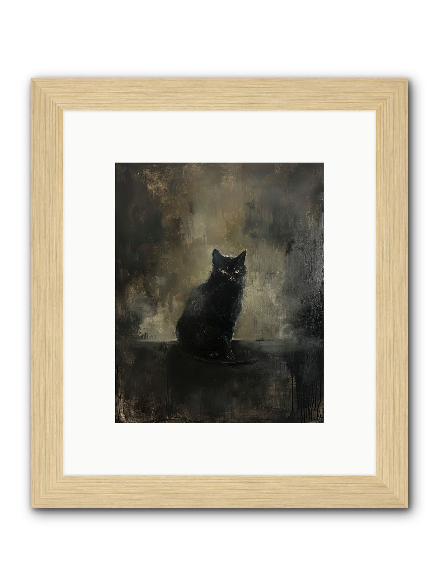 Moonlit Enchantress — Moonlit-Enchantress-8x10-Framed-Print-Natural.jpg