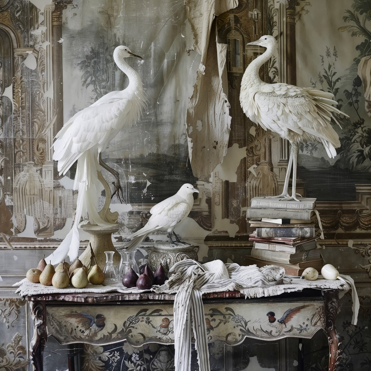 Moonlit Memoirs In The Plumed Chateau_2026