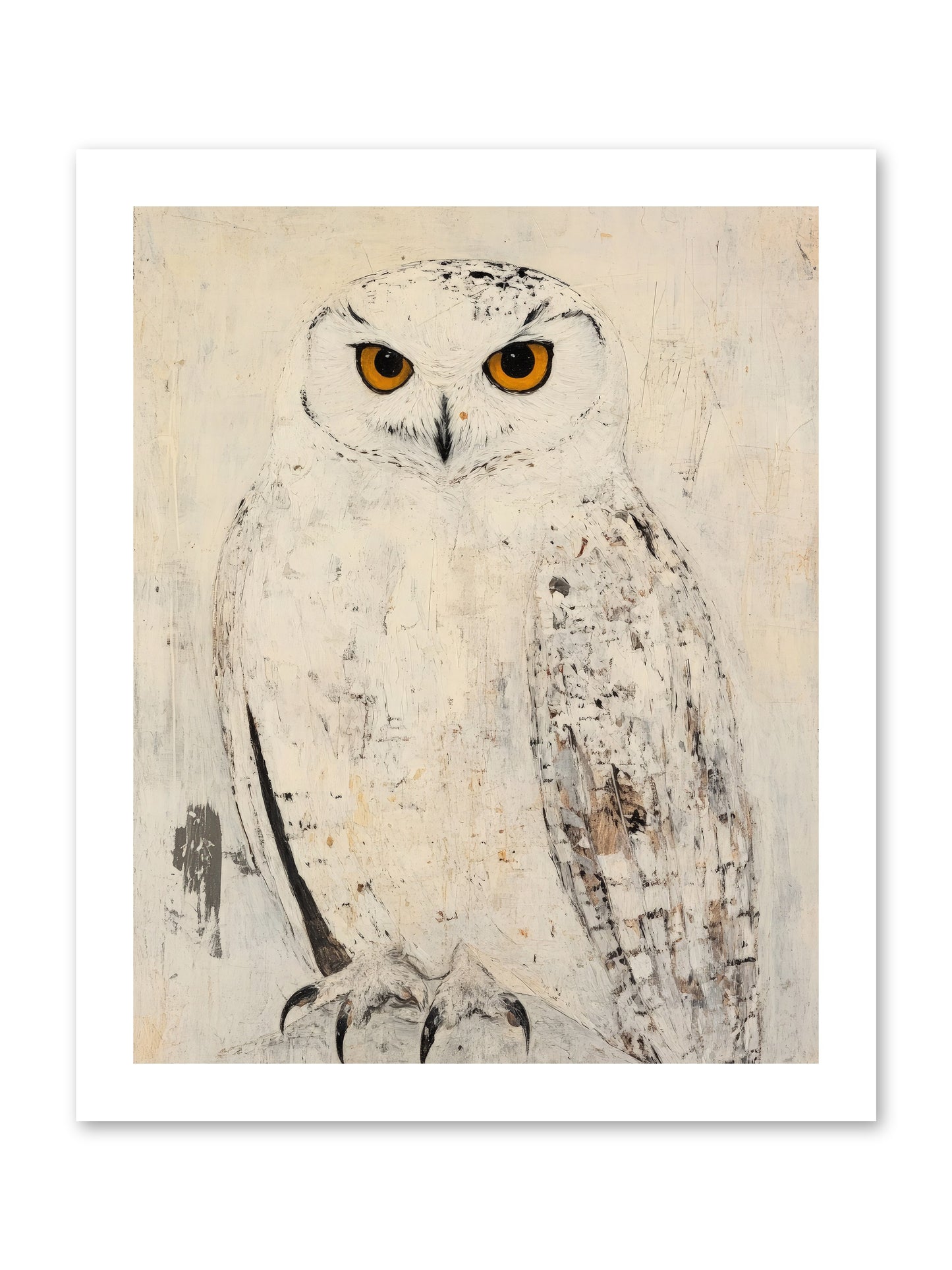 Moonlit Scout -- Paper Print 12x15