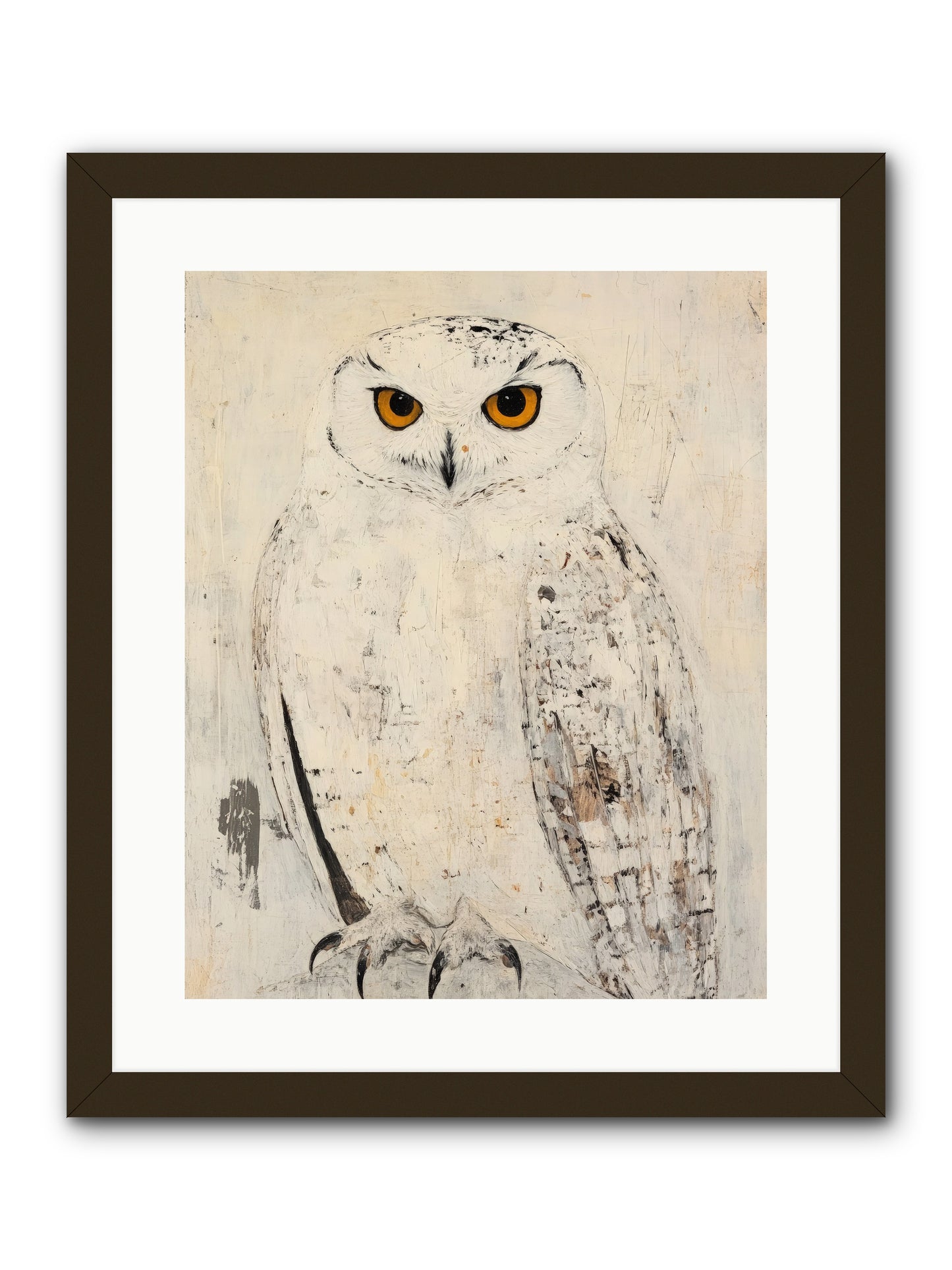 Moonlit Scout -- Framed Print - Black 16x20