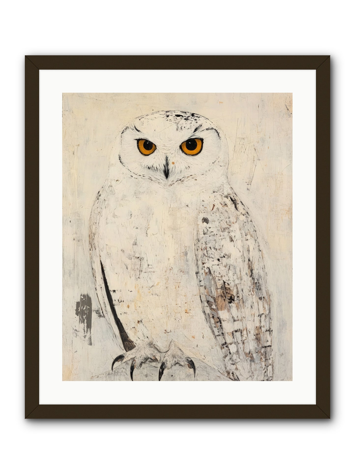 Moonlit Scout -- Framed Print - Black 20x25
