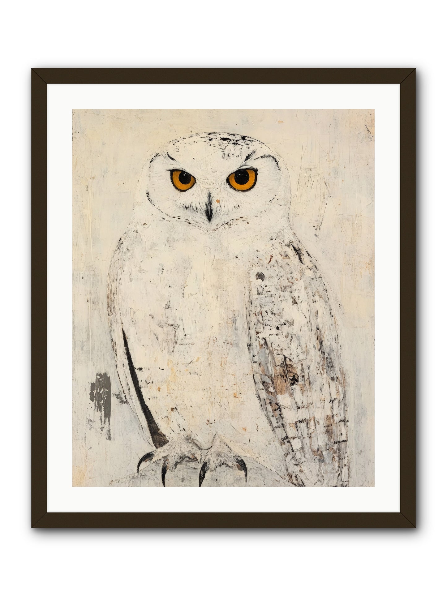 Moonlit Scout -- Framed Print - Black 24x30