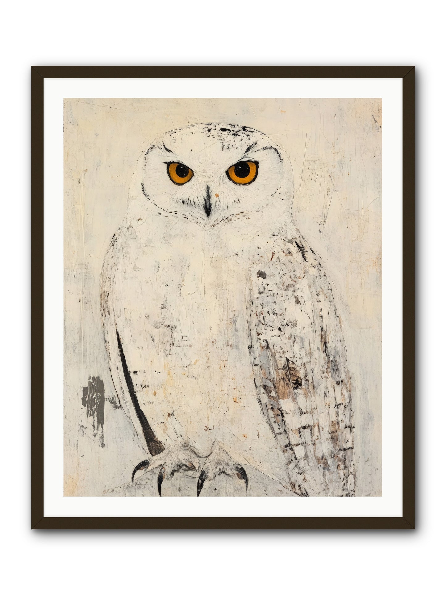 Moonlit Scout -- Framed Print - Black 32x40