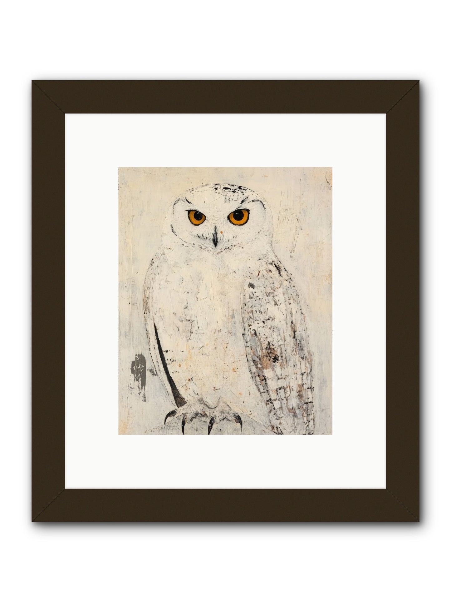 Moonlit Scout -- Framed Print - Black 8x10