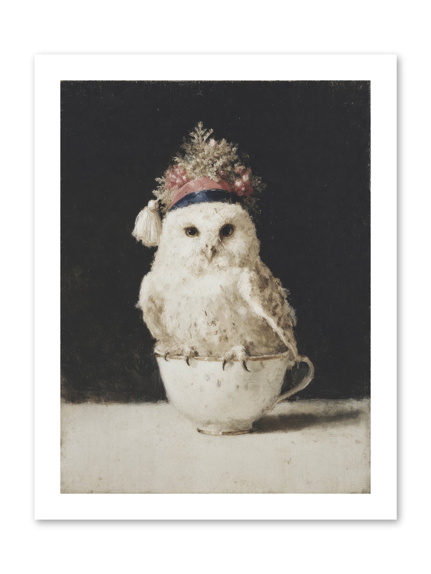 Moonlit & Merry -- Paper Print 12x16