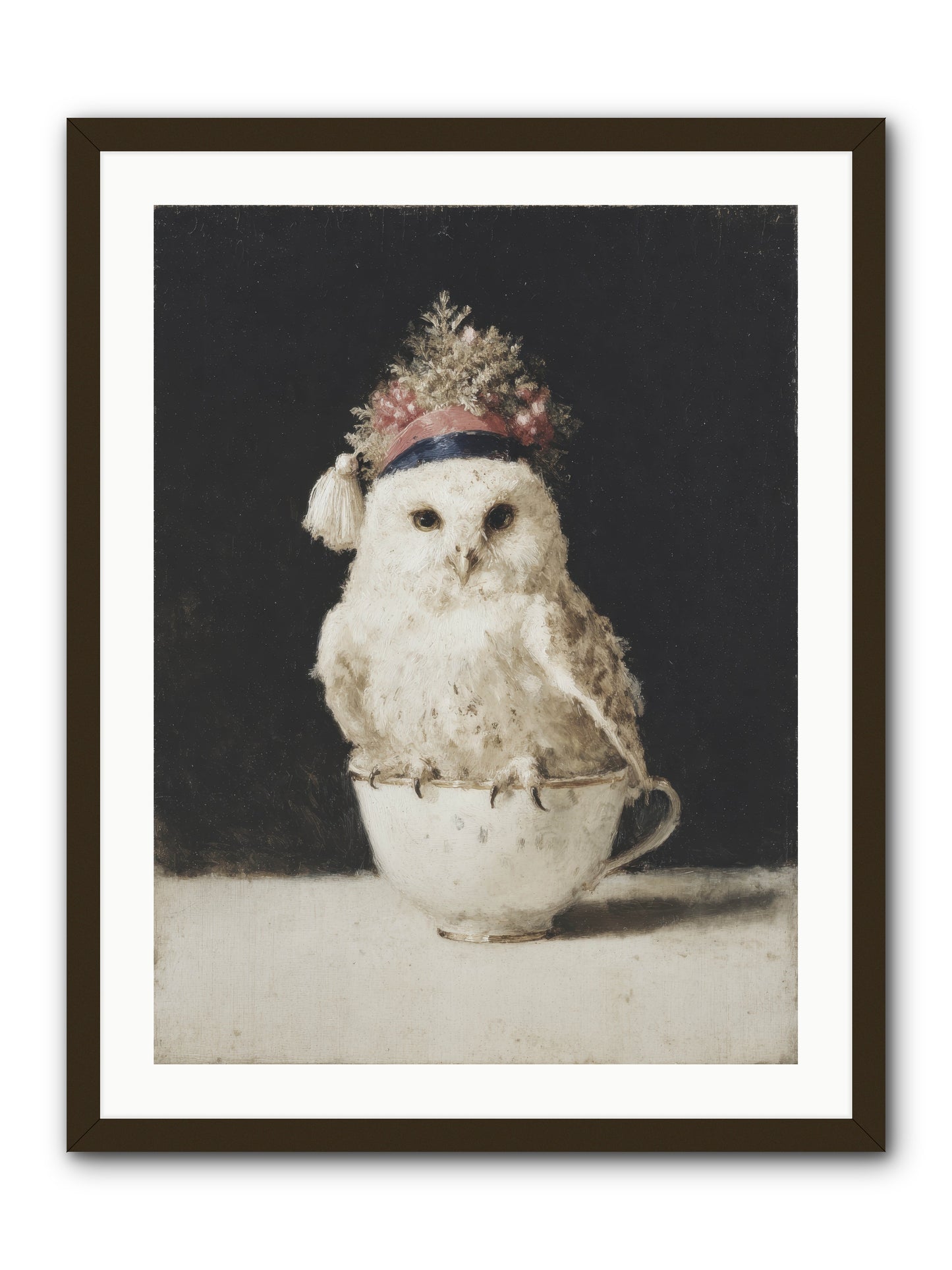 Moonlit & Merry -- Framed Print - Black 24x32