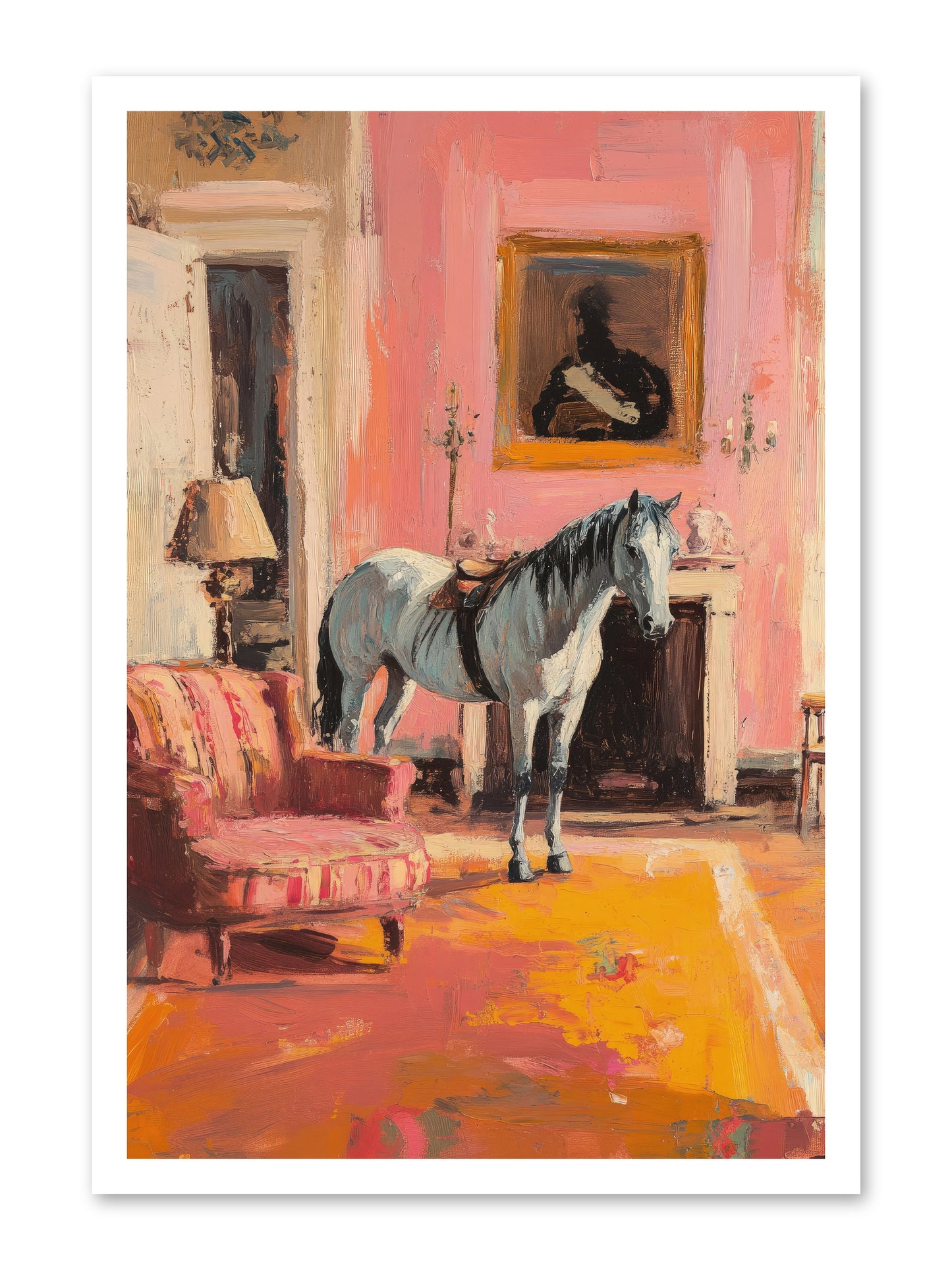 Moonstone Salon -- Loose Canvas Print 20x30