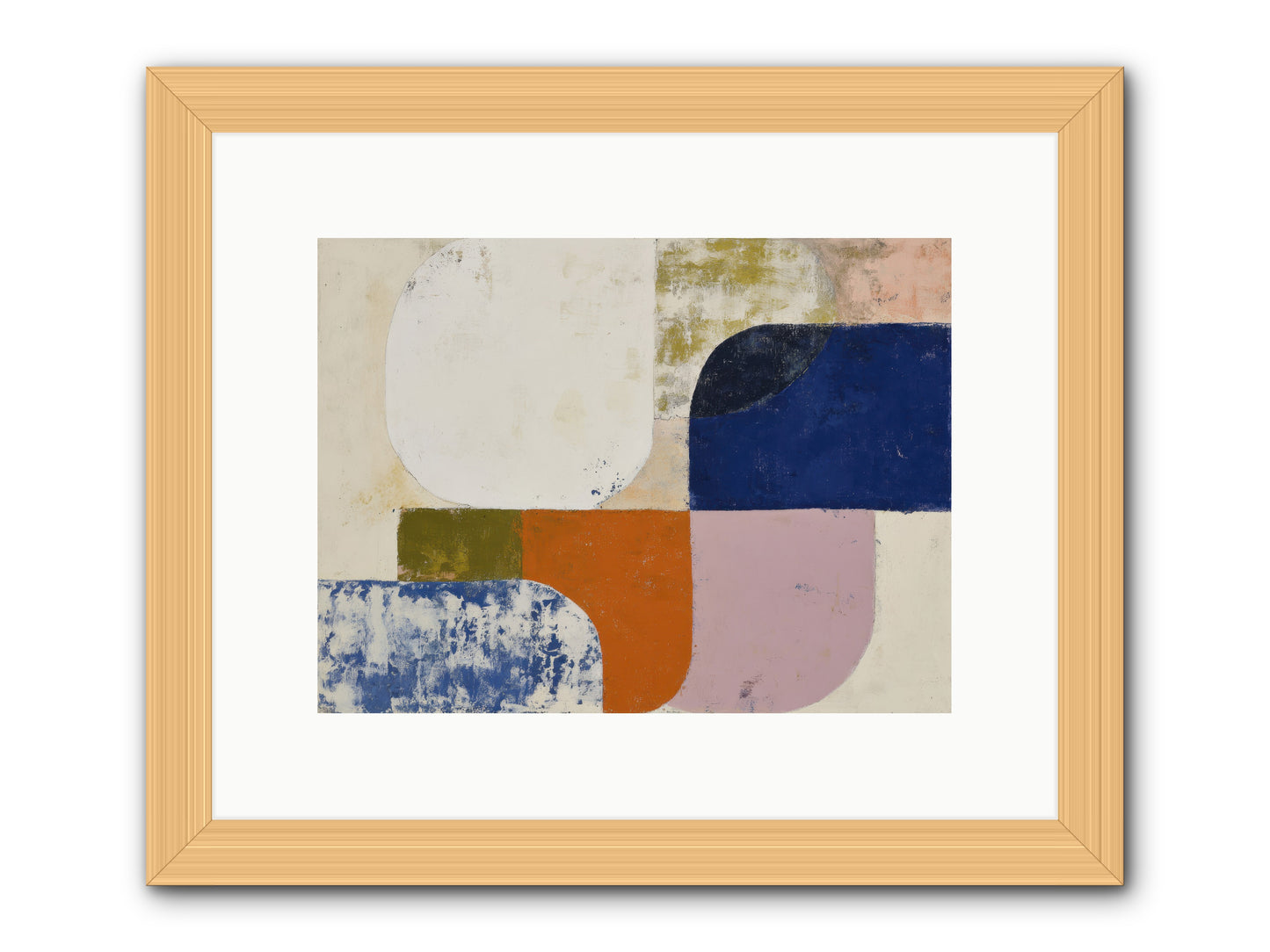 Moonwisp Glen -- Framed Print - Natural 12x9