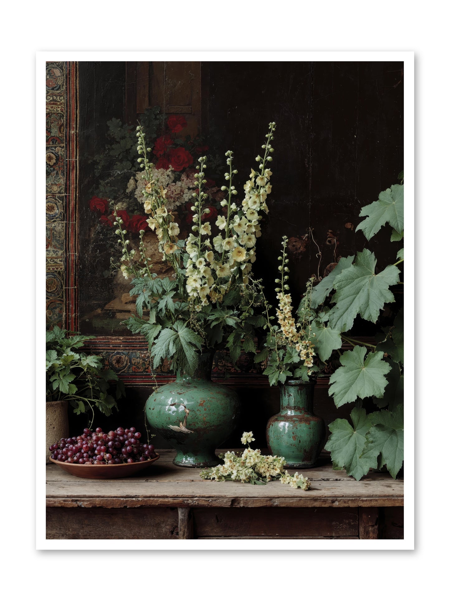Morning Garden Opium -- Paper Print 36x48