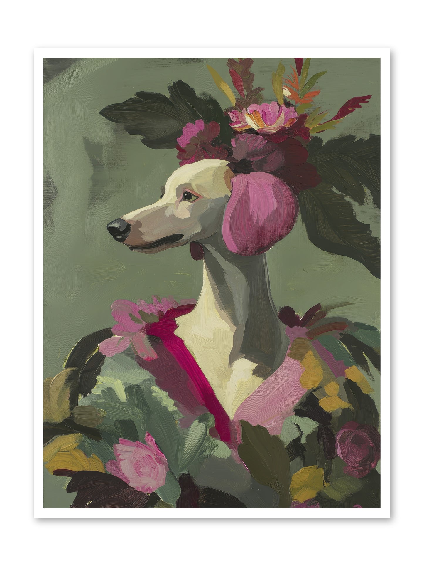 Morning Glory -- Loose Canvas Print 36x48