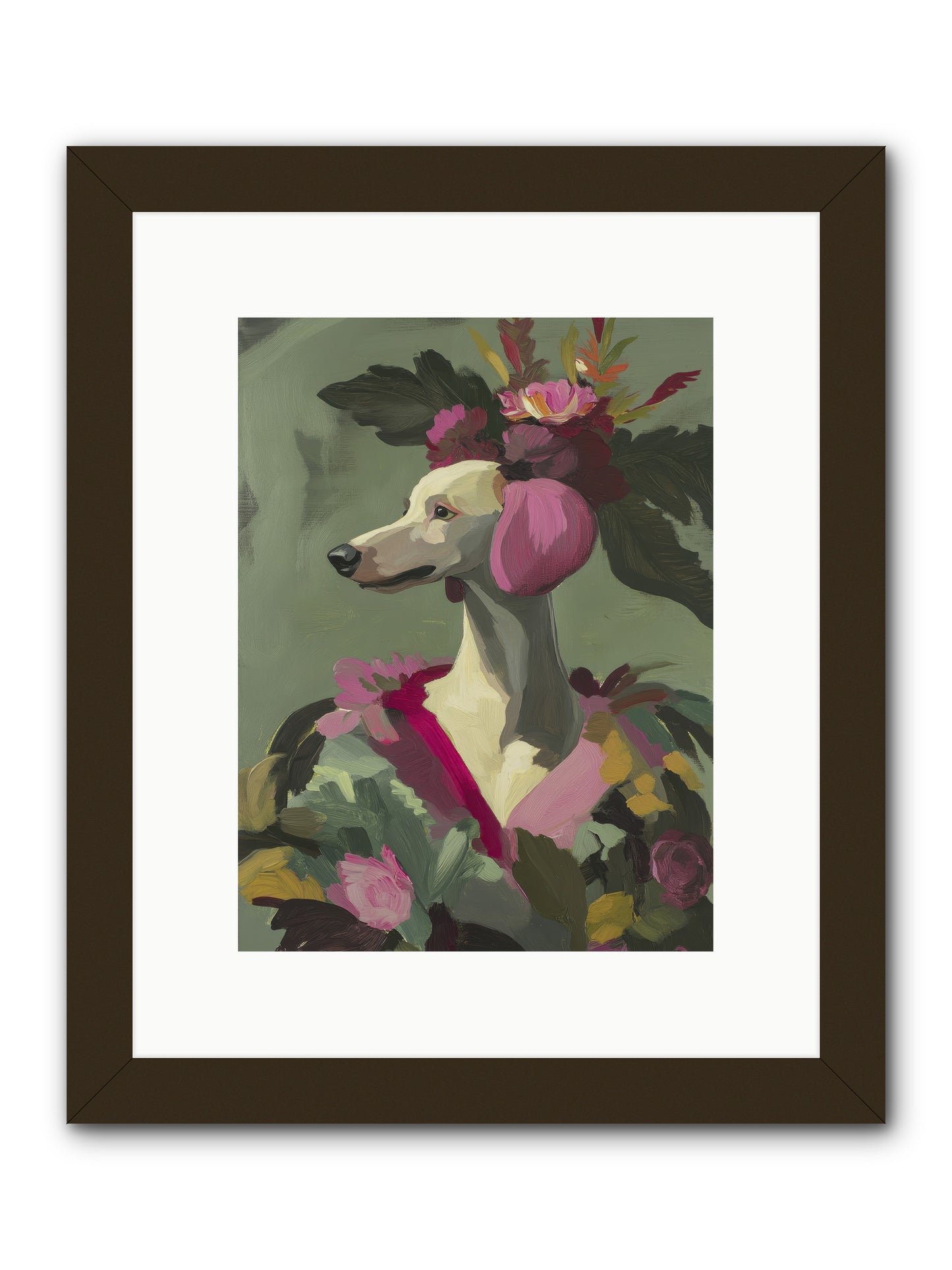 Morning Glory -- Framed Print - Black 9x12