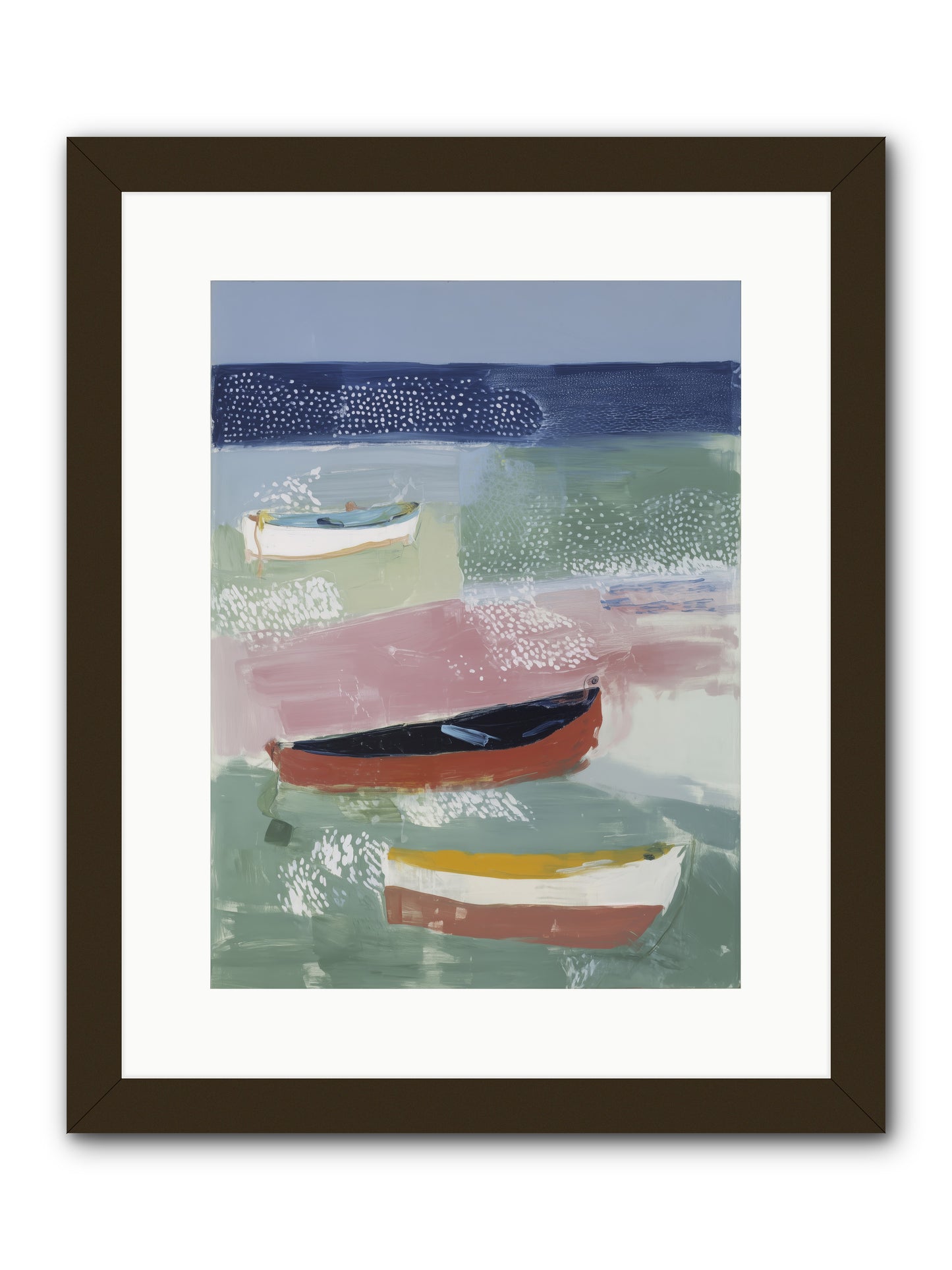 Morning Light -- Framed Print - Black 12x16