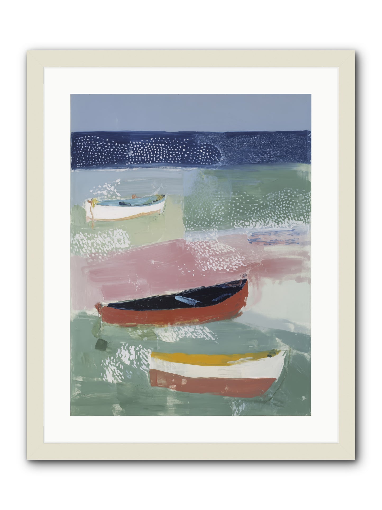 Morning Light -- Framed Print - White 18x24