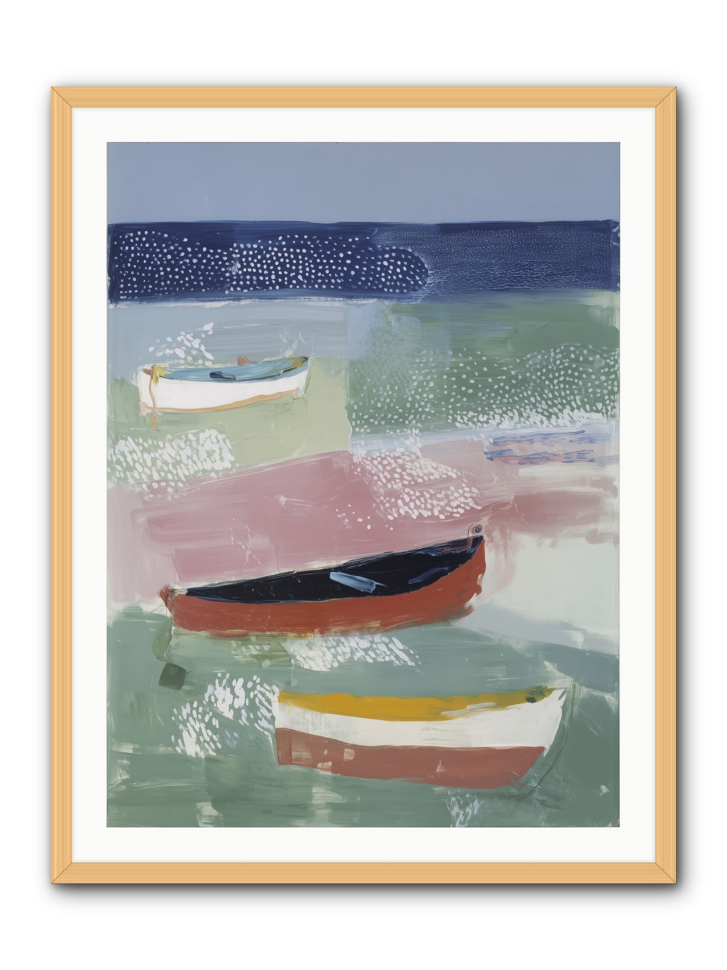 Morning Light -- Framed Print - Natural 30x40
