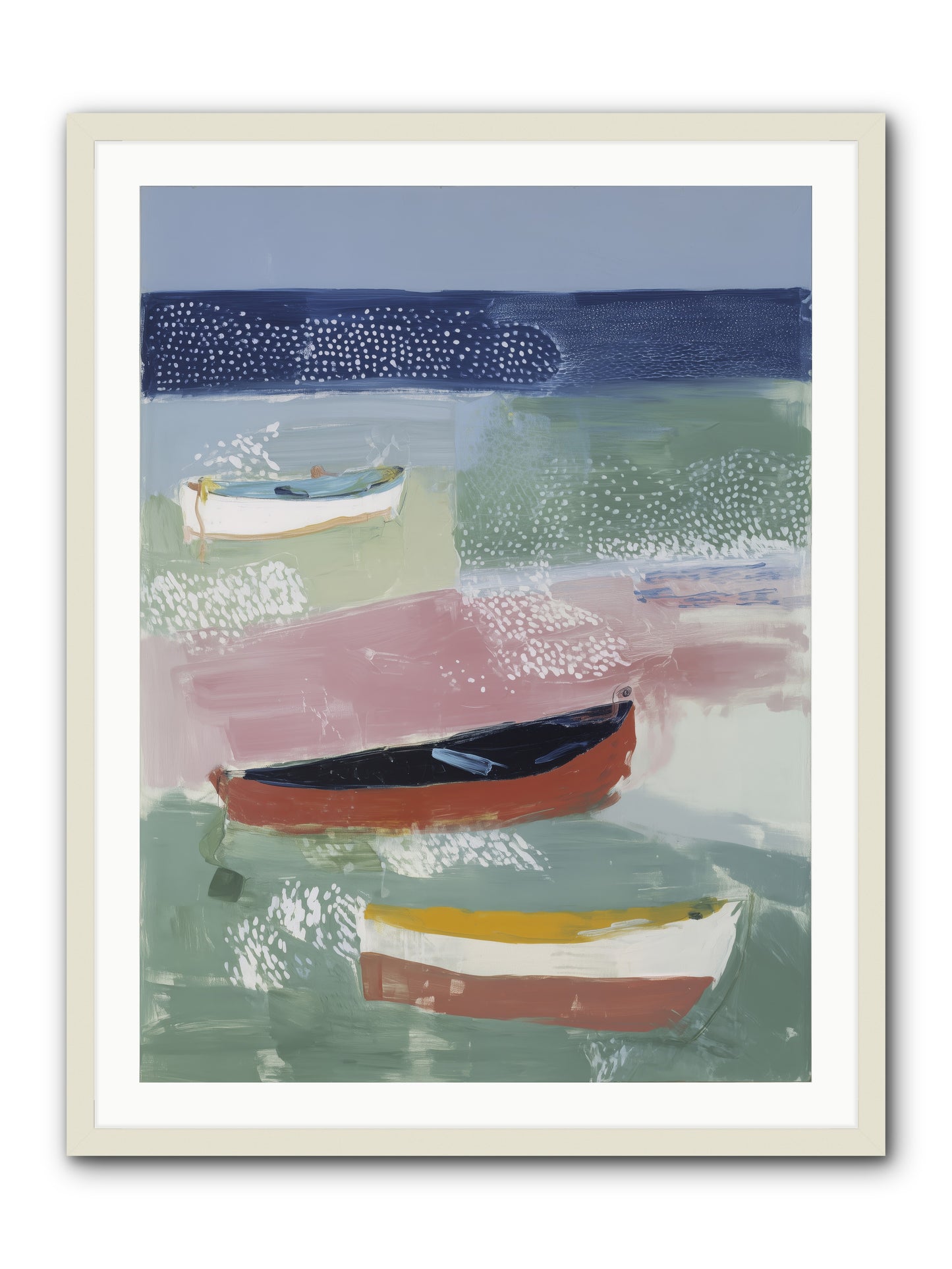 Morning Light -- Framed Print - White 30x40