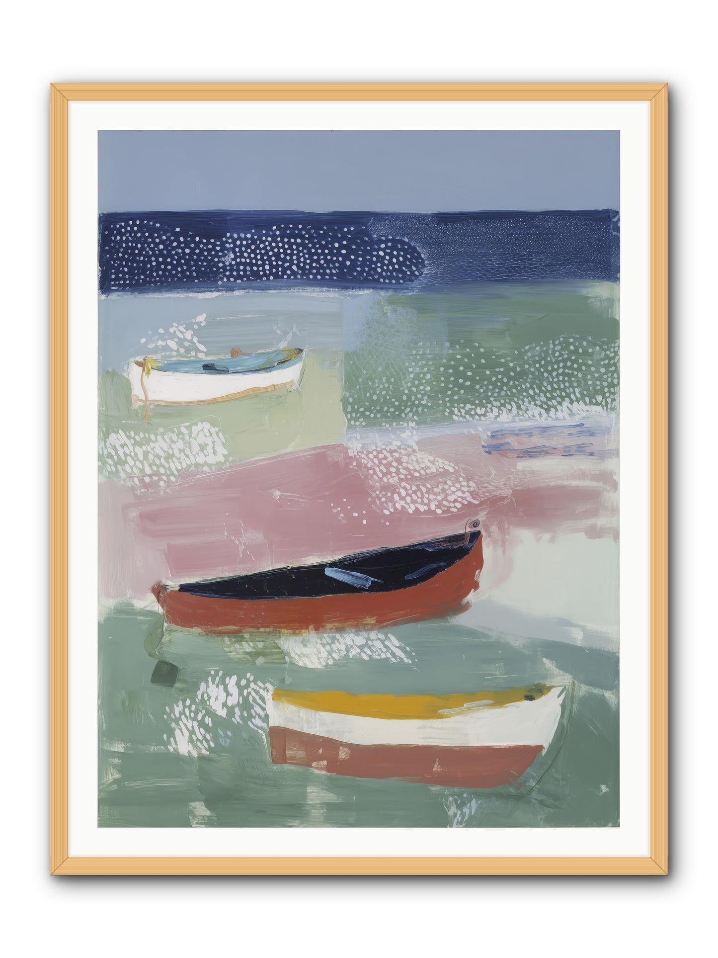 Morning Light -- Framed Print - Natural 36x48