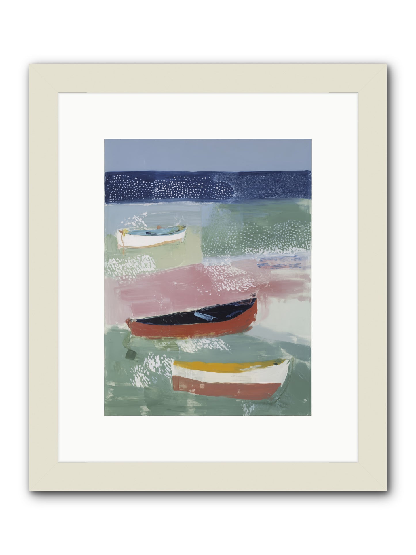 Morning Light -- Framed Print - White 9x12