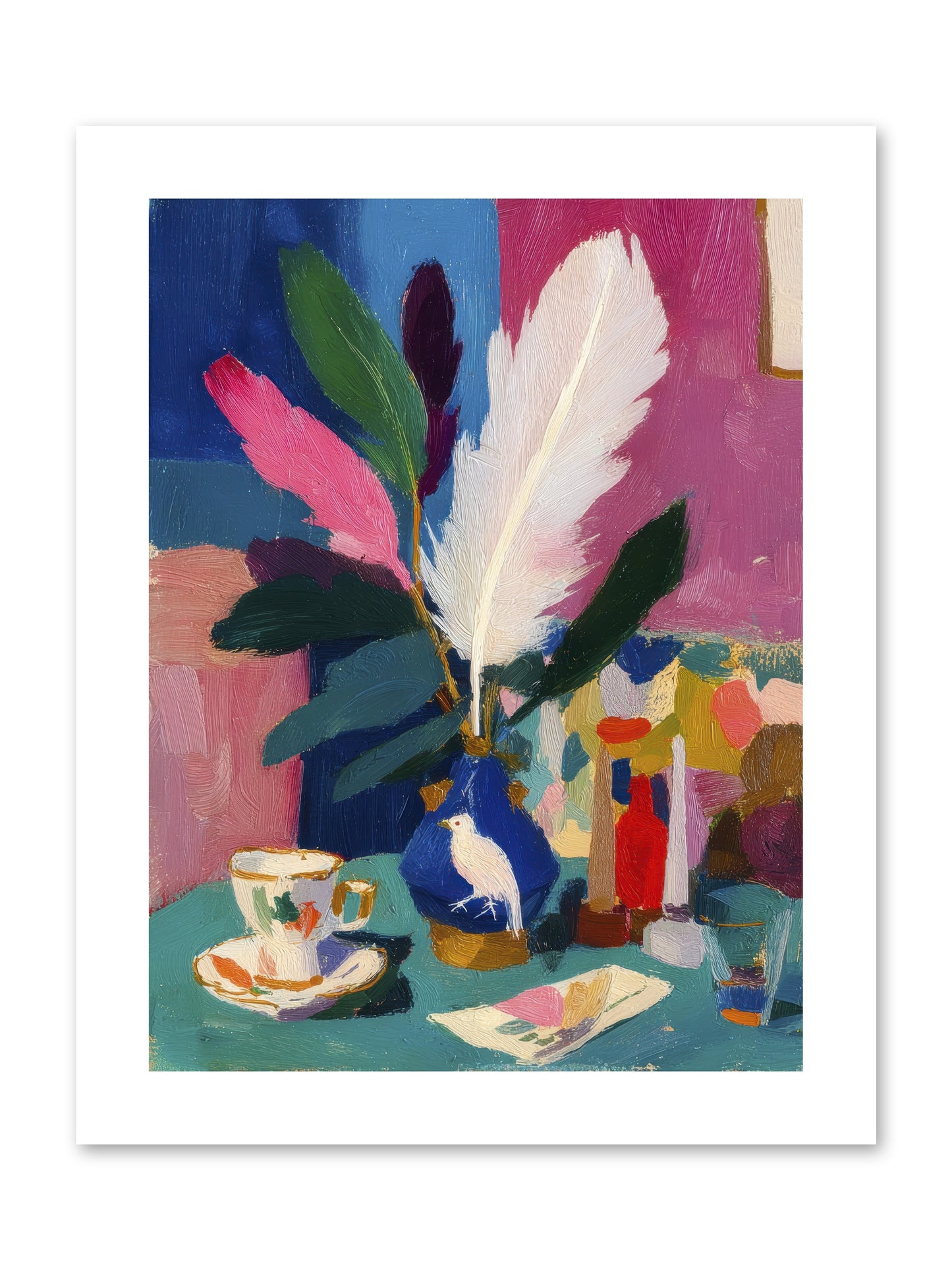 Morning Remnants -- Paper Print 9x12