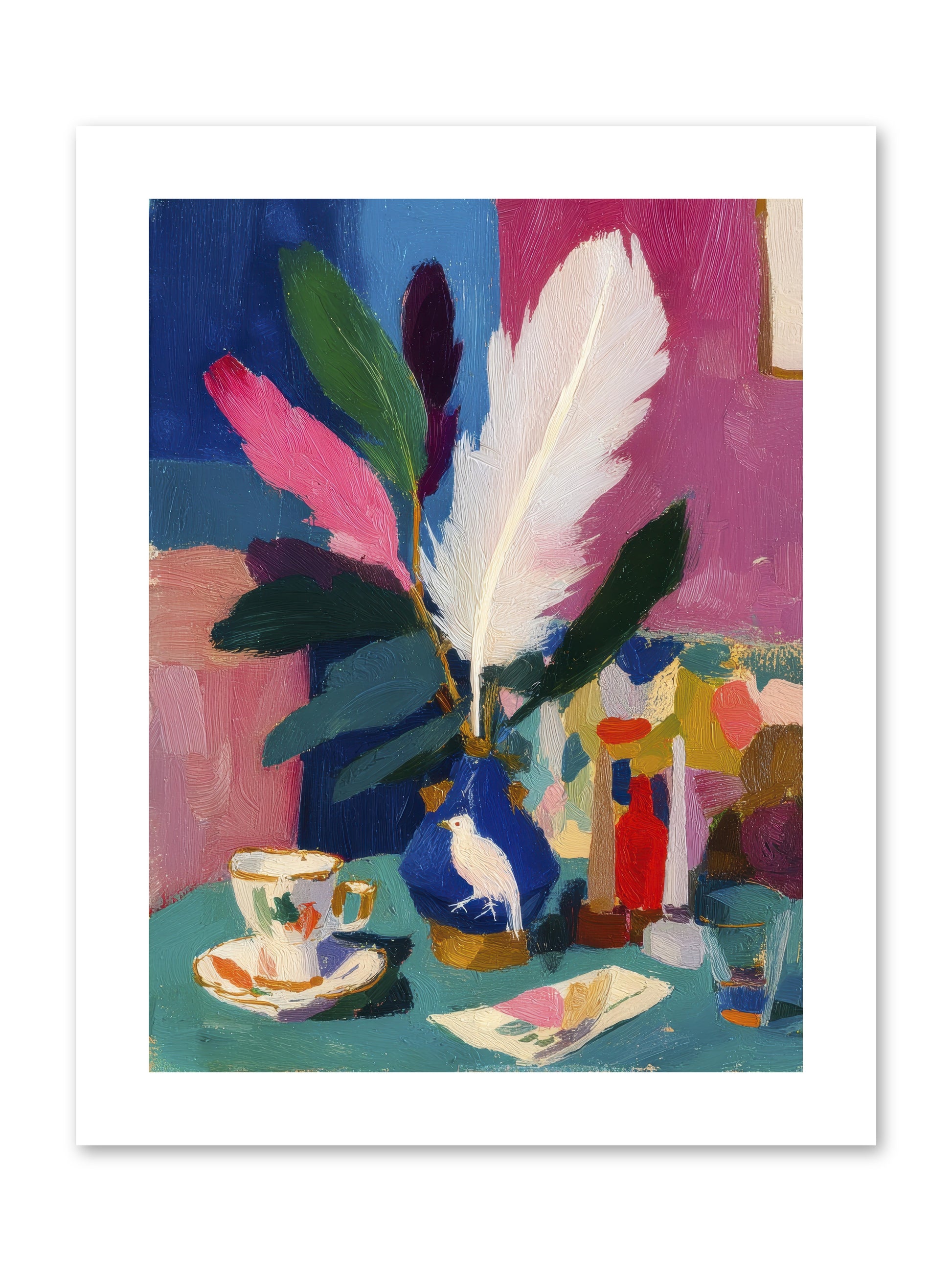 Morning Remnants -- Paper Print 9x12