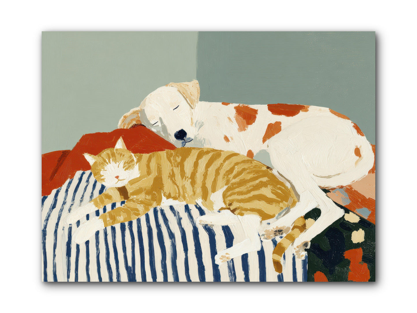 Morning Rituals -- Wrapped Canvas 12x9