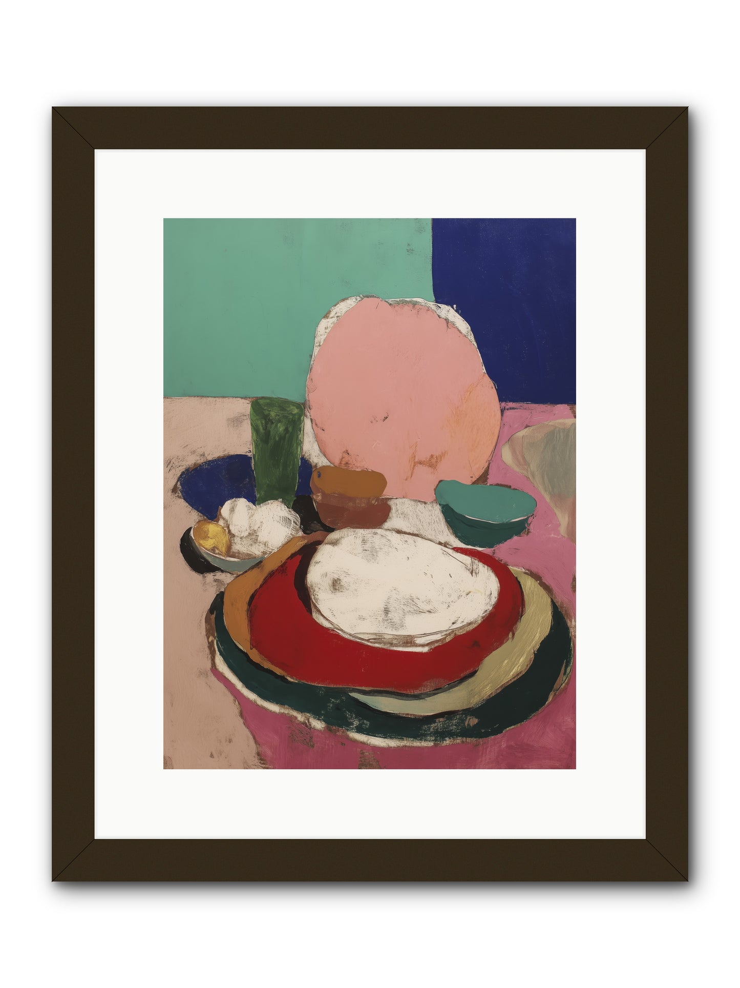 Morning in Montmartre -- Framed Print - Black 12x16