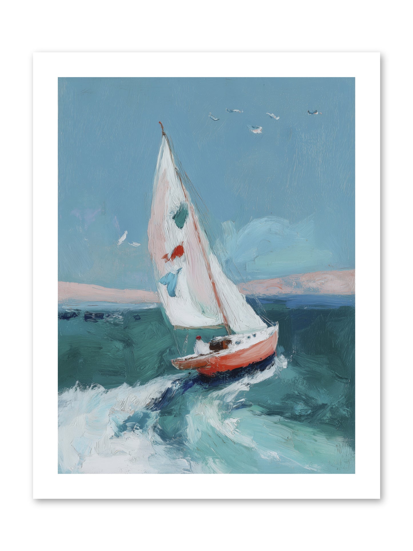 Morning's First Breath  -- Paper Print 12x16