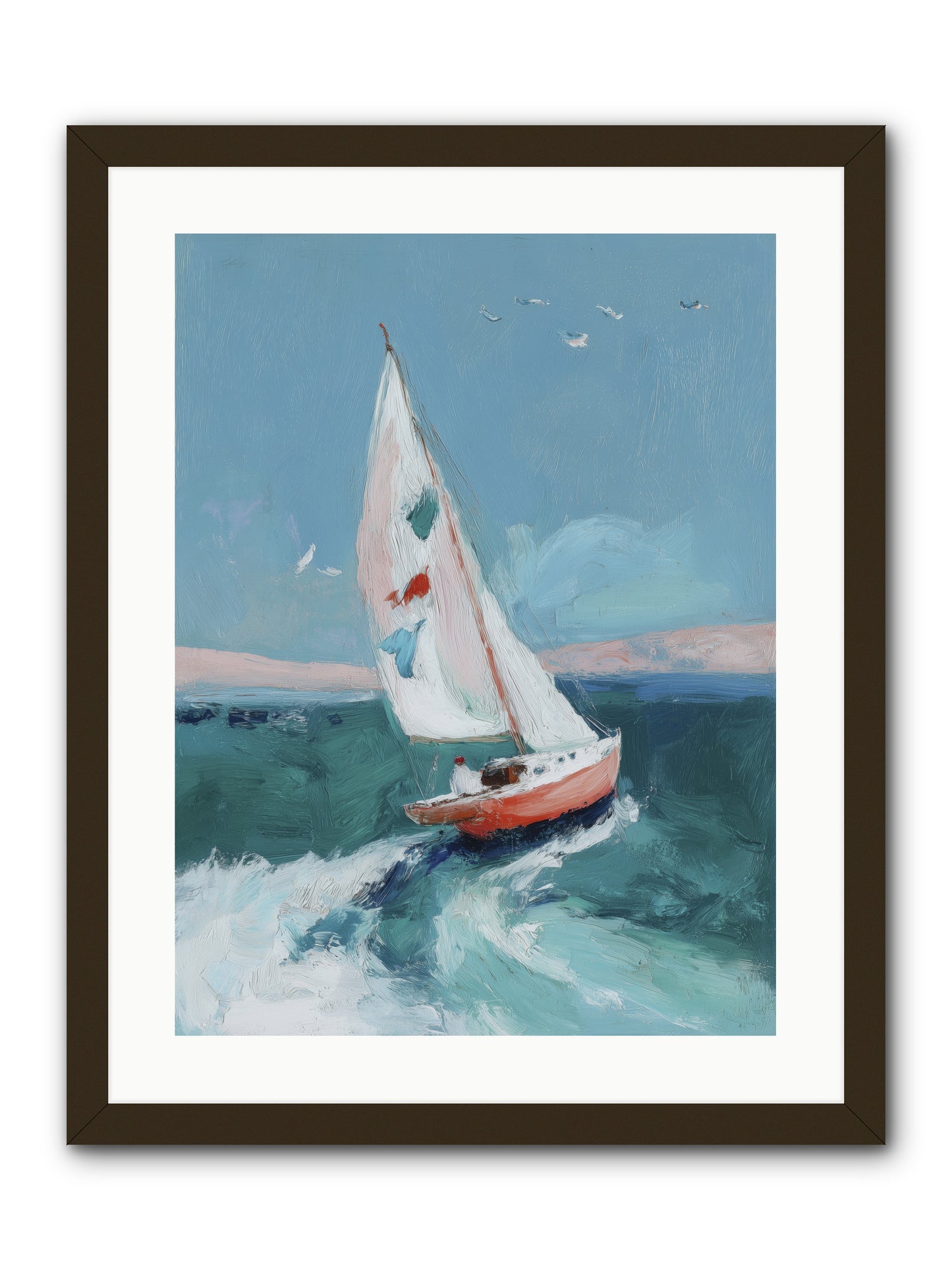 Morning's First Breath  -- Framed Print - Black 18x24