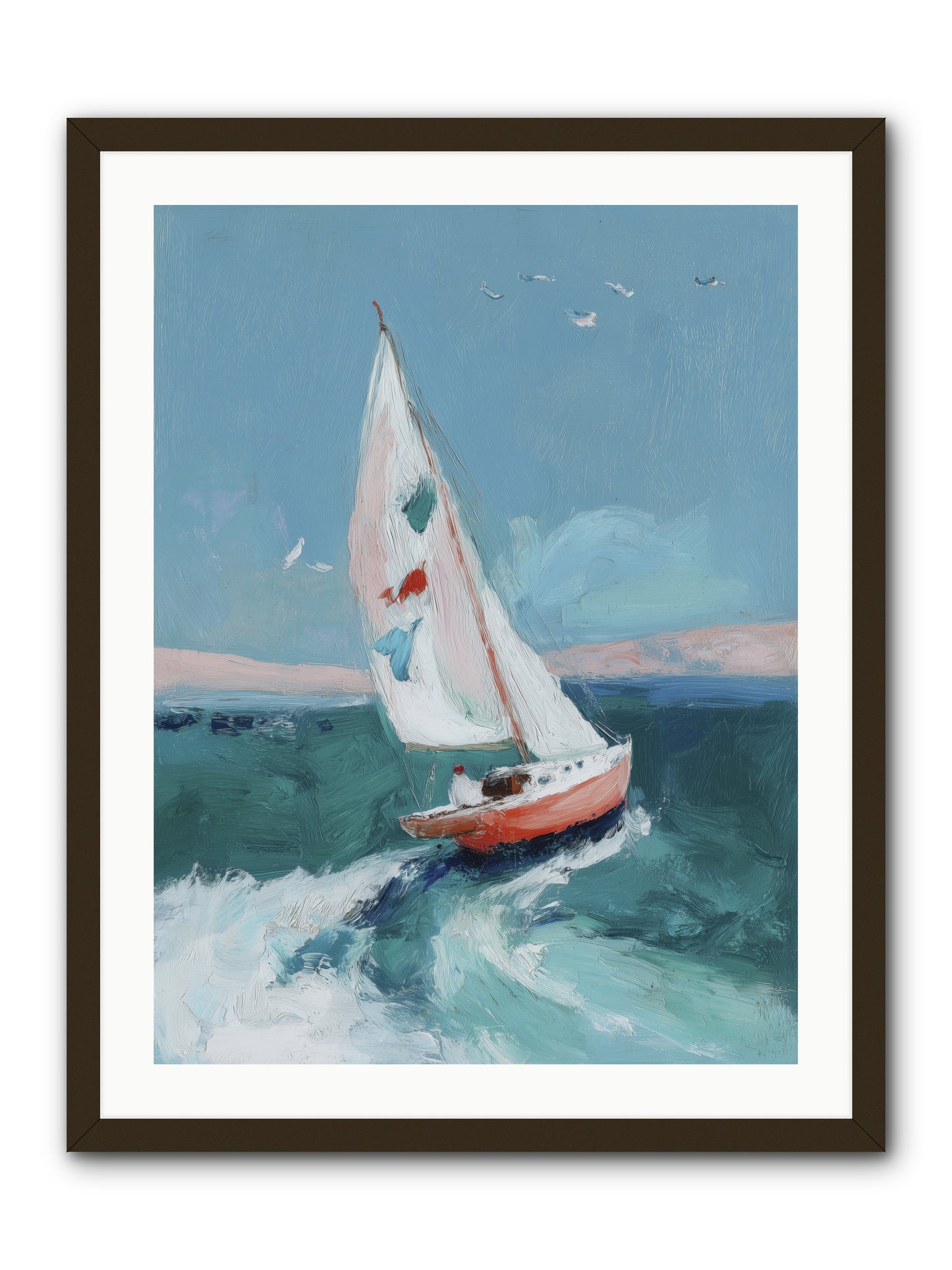 Morning's First Breath  -- Framed Print - Black 24x32