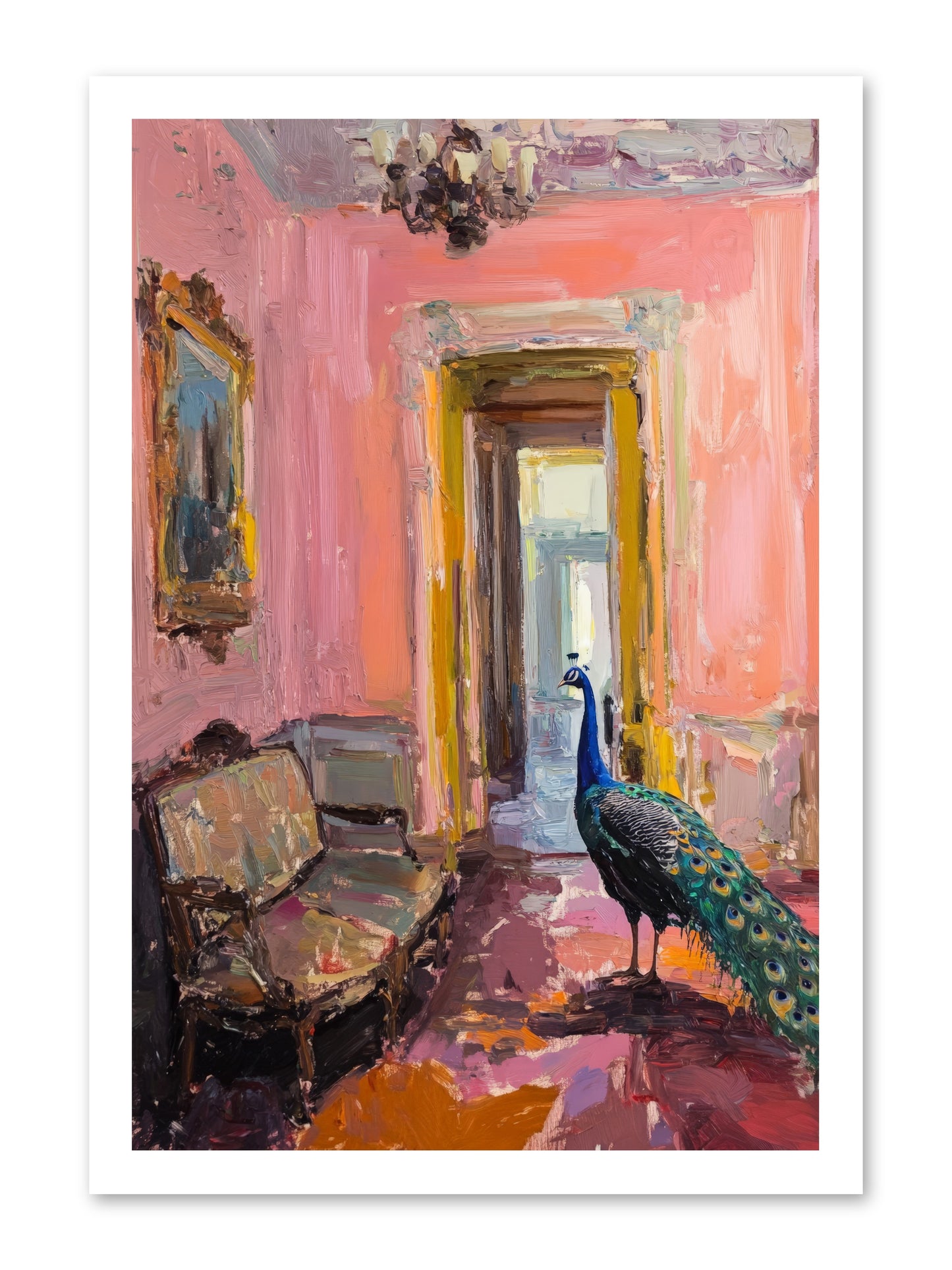 Mornings In Venice -- Loose Canvas Print 16x24
