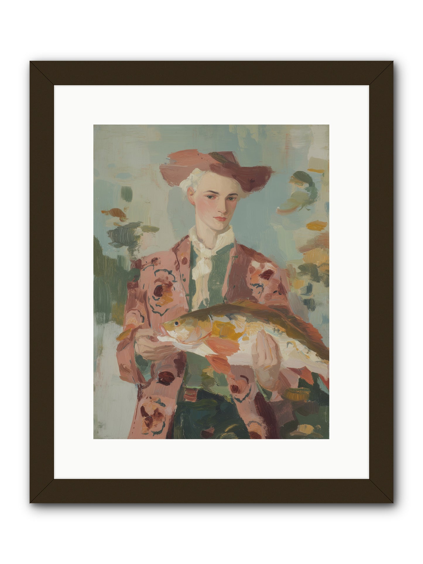 Morning's  Promise -- Framed Print - Black 12x16