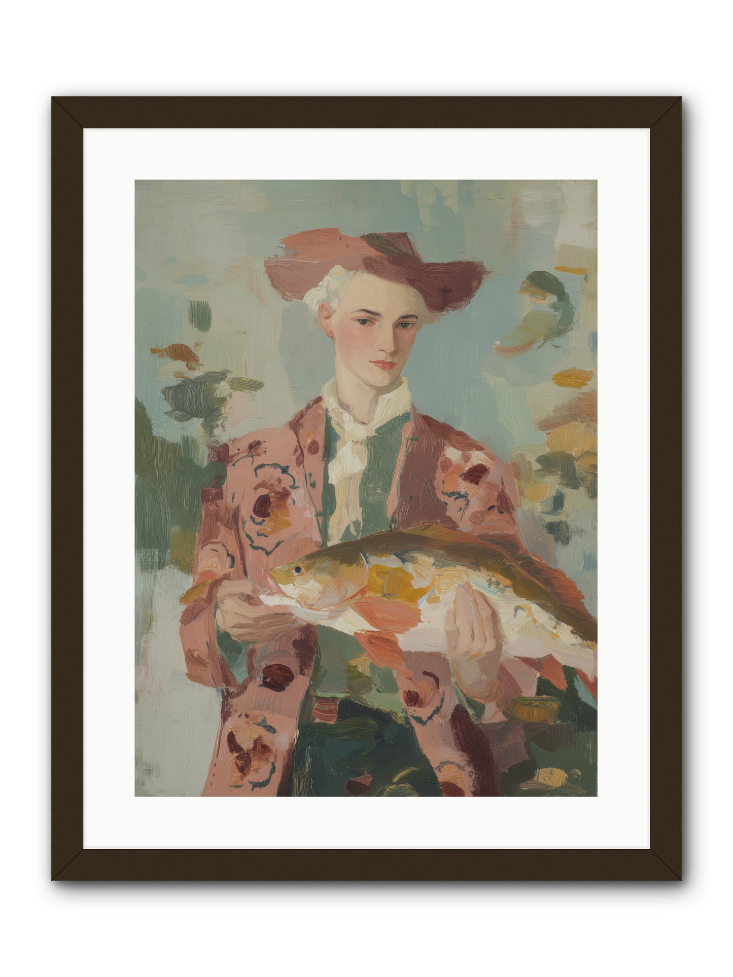 Morning's  Promise -- Framed Print - Black 18x24