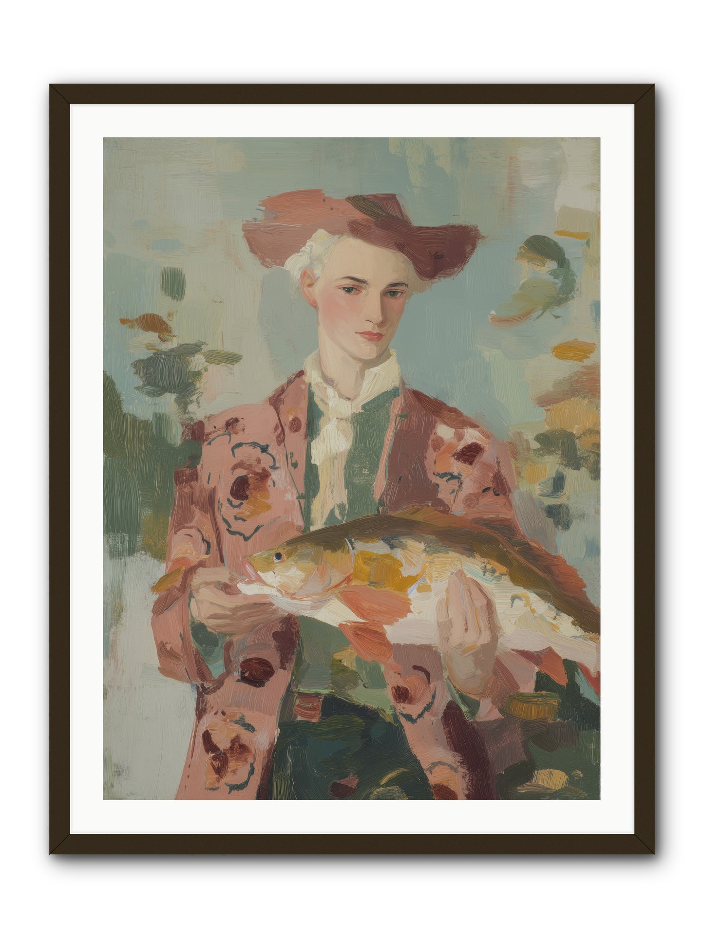Morning's  Promise -- Framed Print - Black 30x40