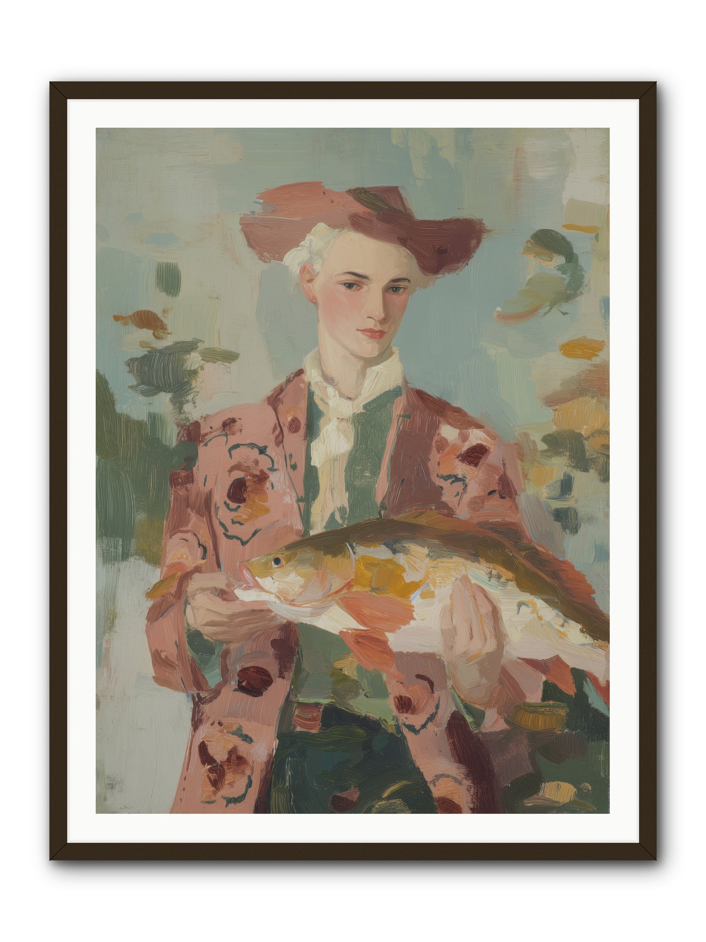 Morning's  Promise -- Framed Print - Black 36x48