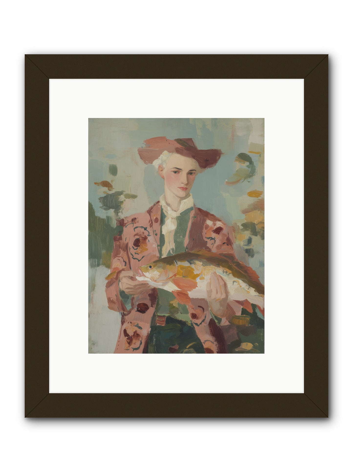 Morning's  Promise -- Framed Print - Black 9x12