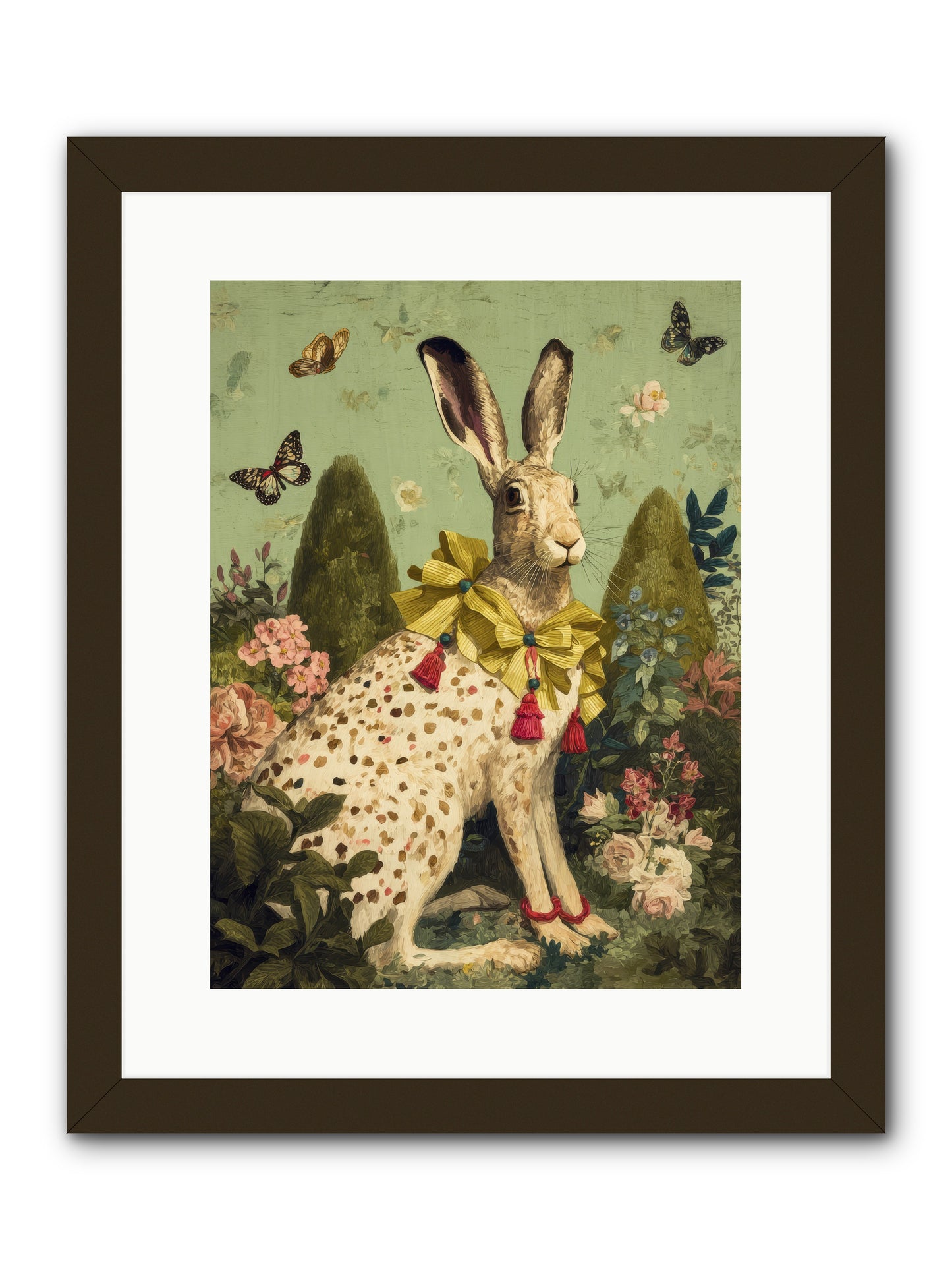 Mossbound reverie no.1 -- Framed Print - Black 12x16